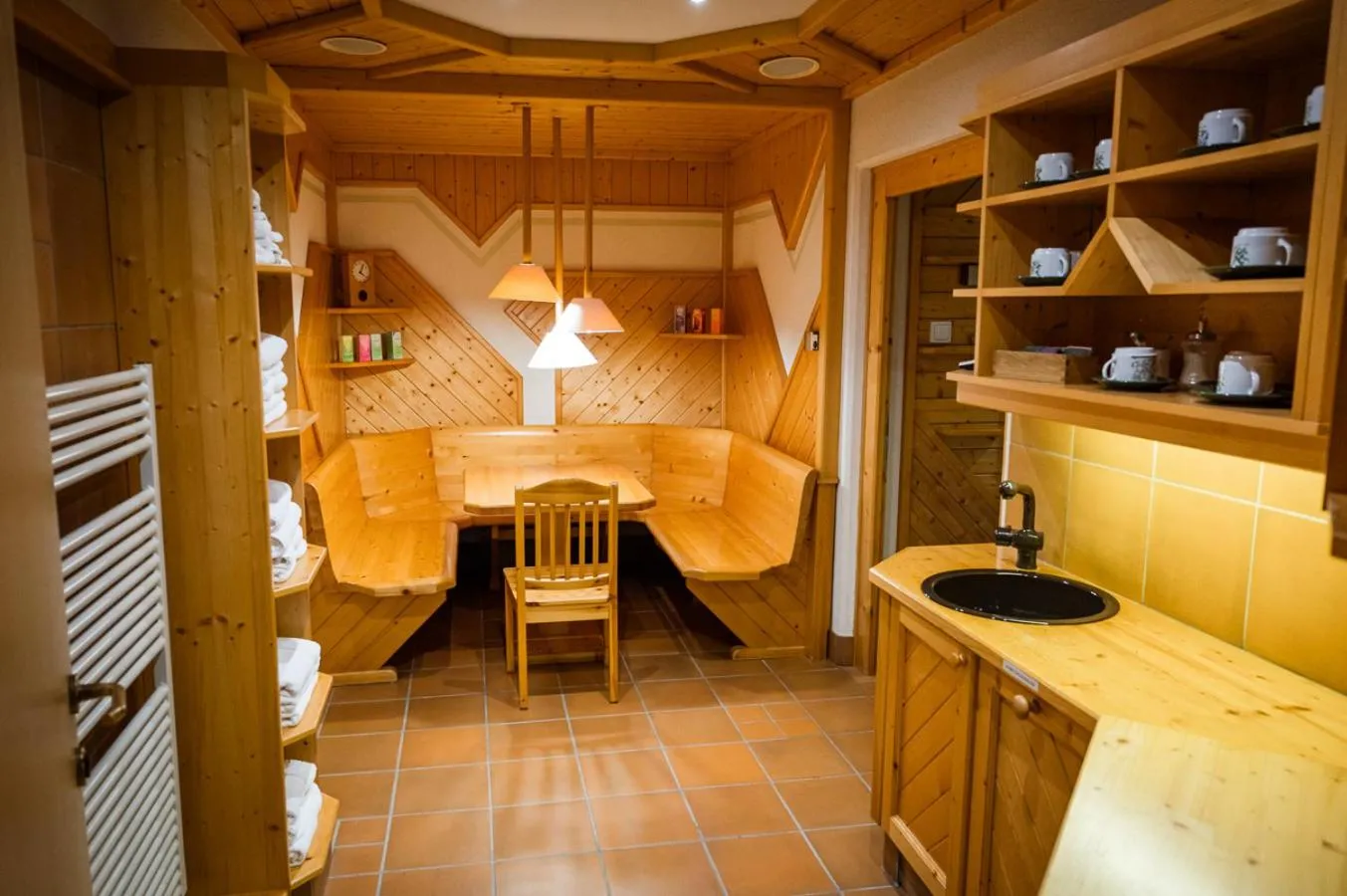 Sauna in Panoramahotel Wagner - Das Biohotel am Semmering