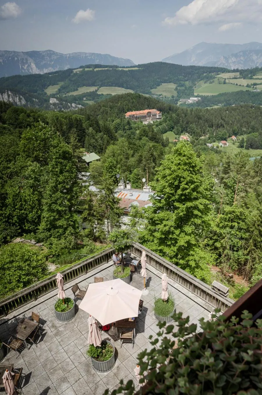 Natural landscape in Panoramahotel Wagner - Das Biohotel am Semmering