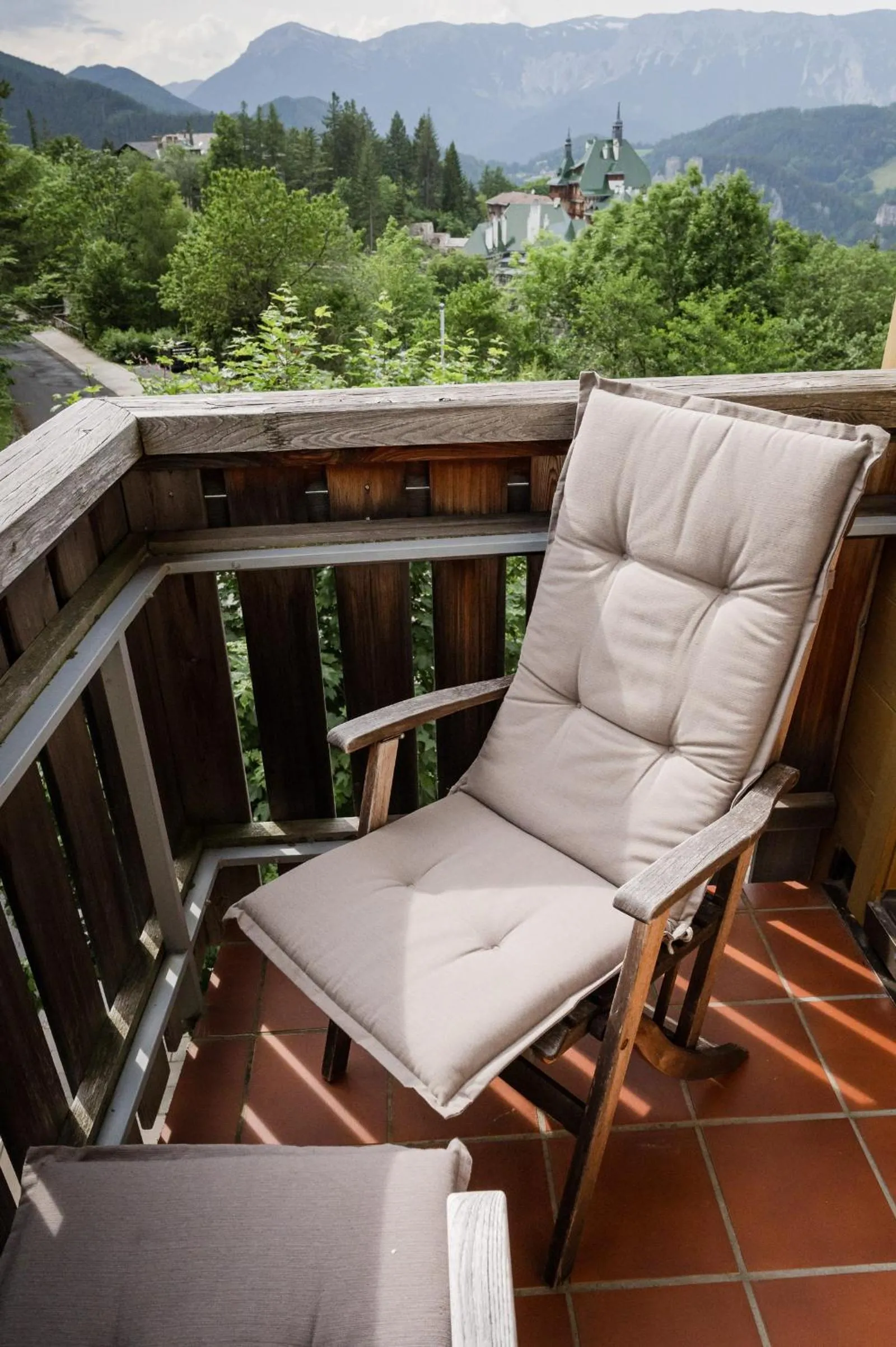 Balcony/Terrace in Panoramahotel Wagner - Das Biohotel am Semmering