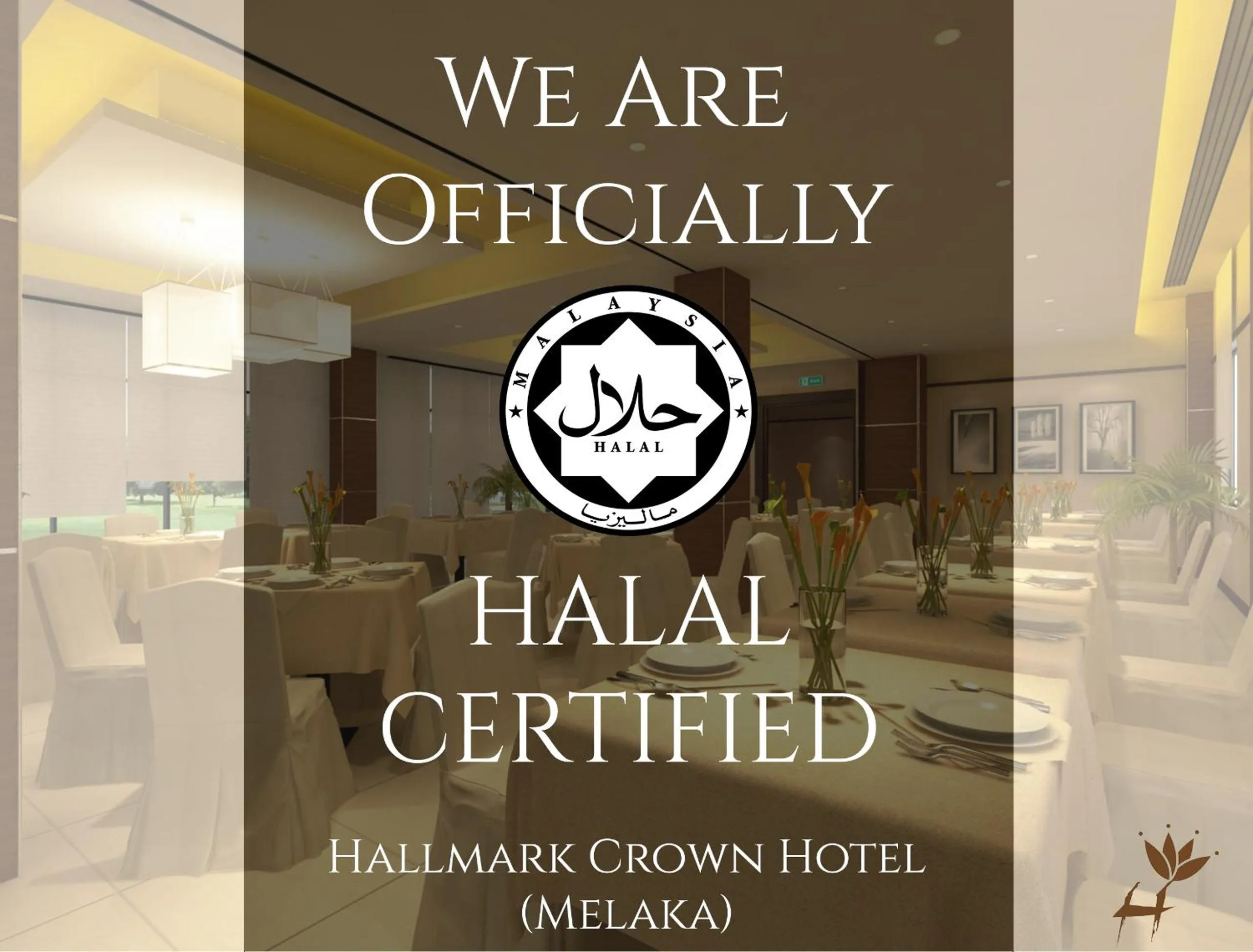 Certificate/Award in Hallmark Crown Hotel