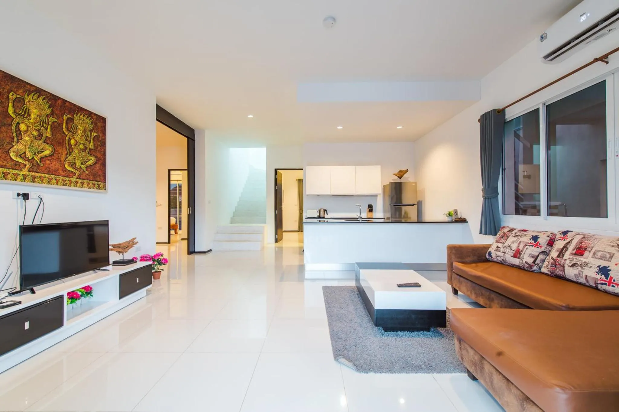 Kitchen or kitchenette in Oriental Beach Pearl Resort