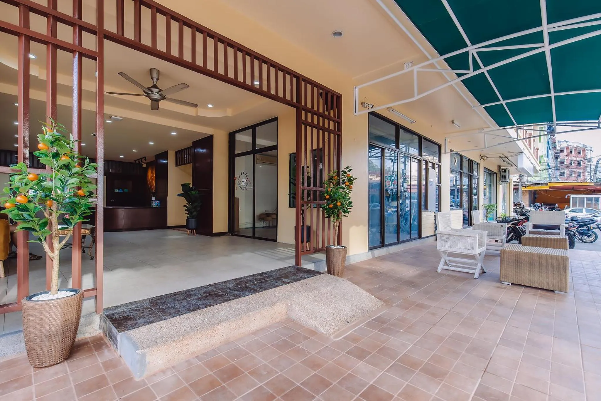Balcony/Terrace in Bauman Ville Hotel