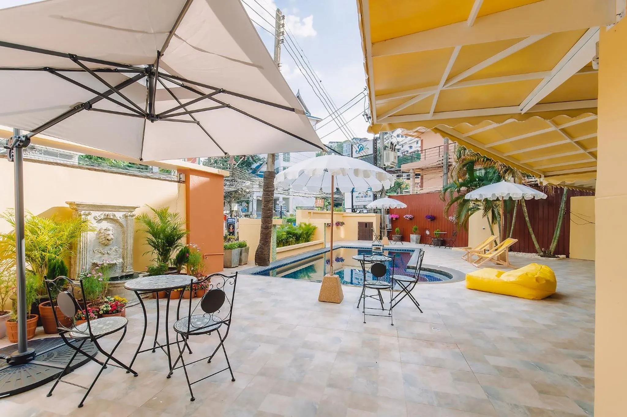 Swimming pool in Bauman Ville Hotel