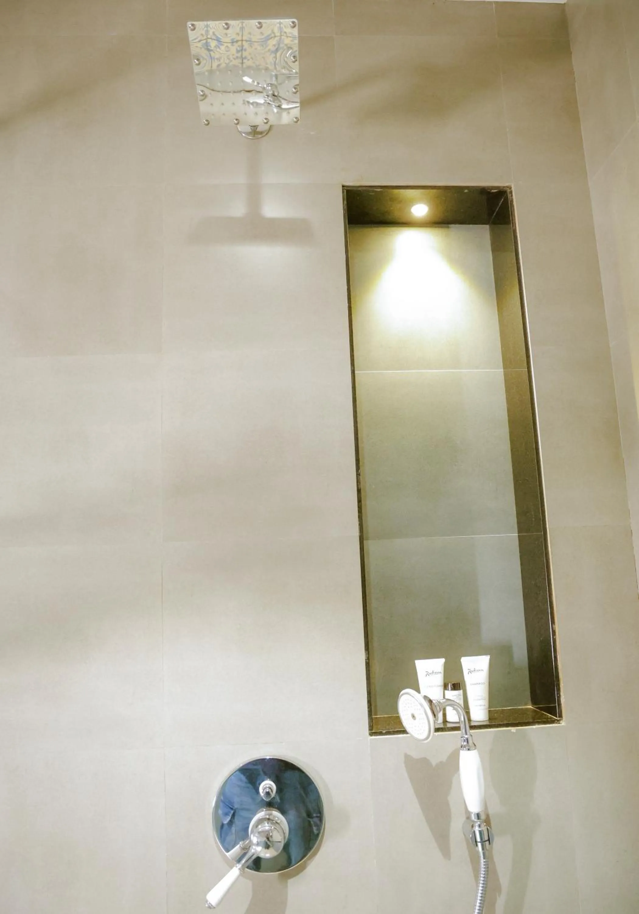 Shower in Radisson Resort & Spa Kandla