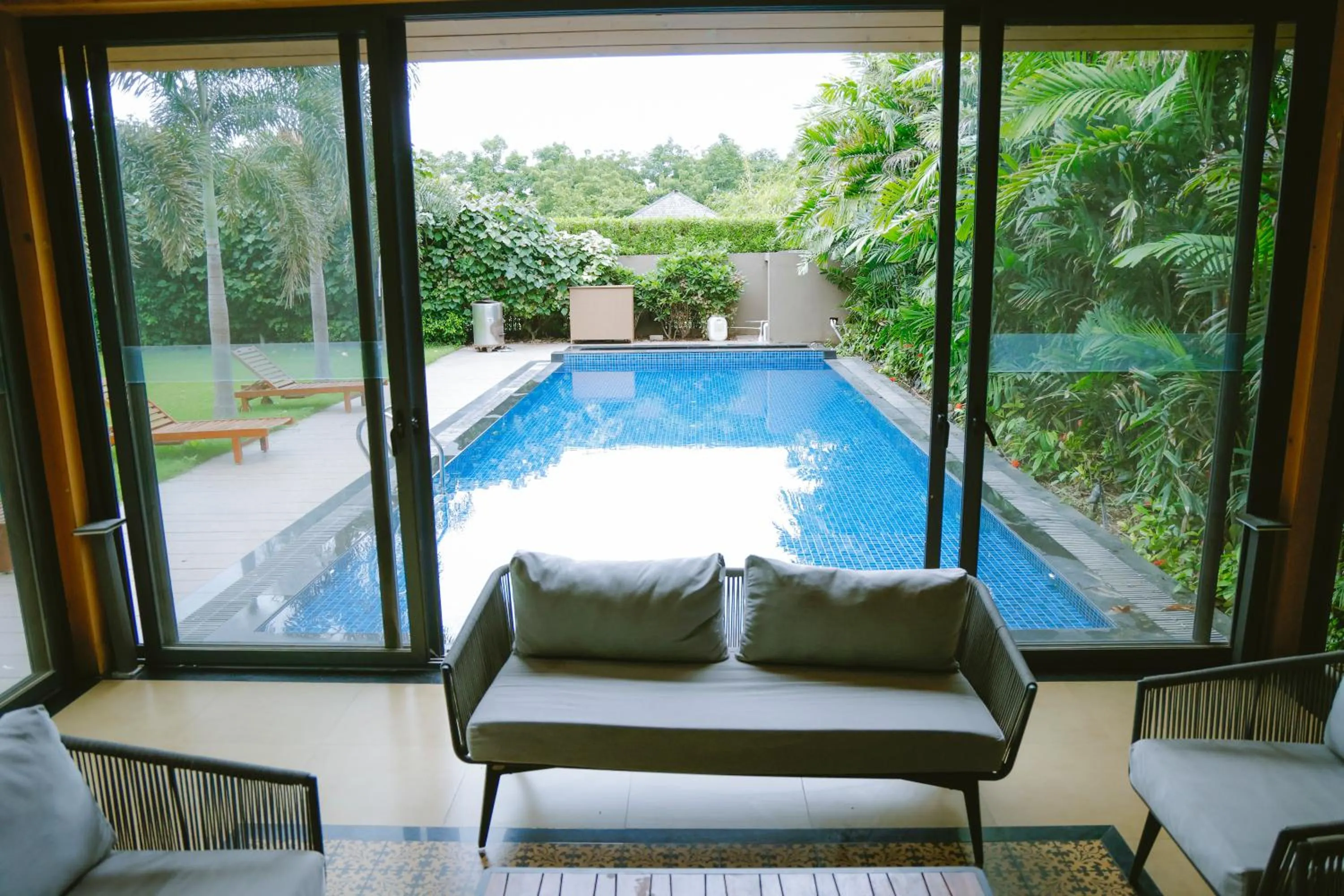 Patio in Radisson Resort & Spa Kandla