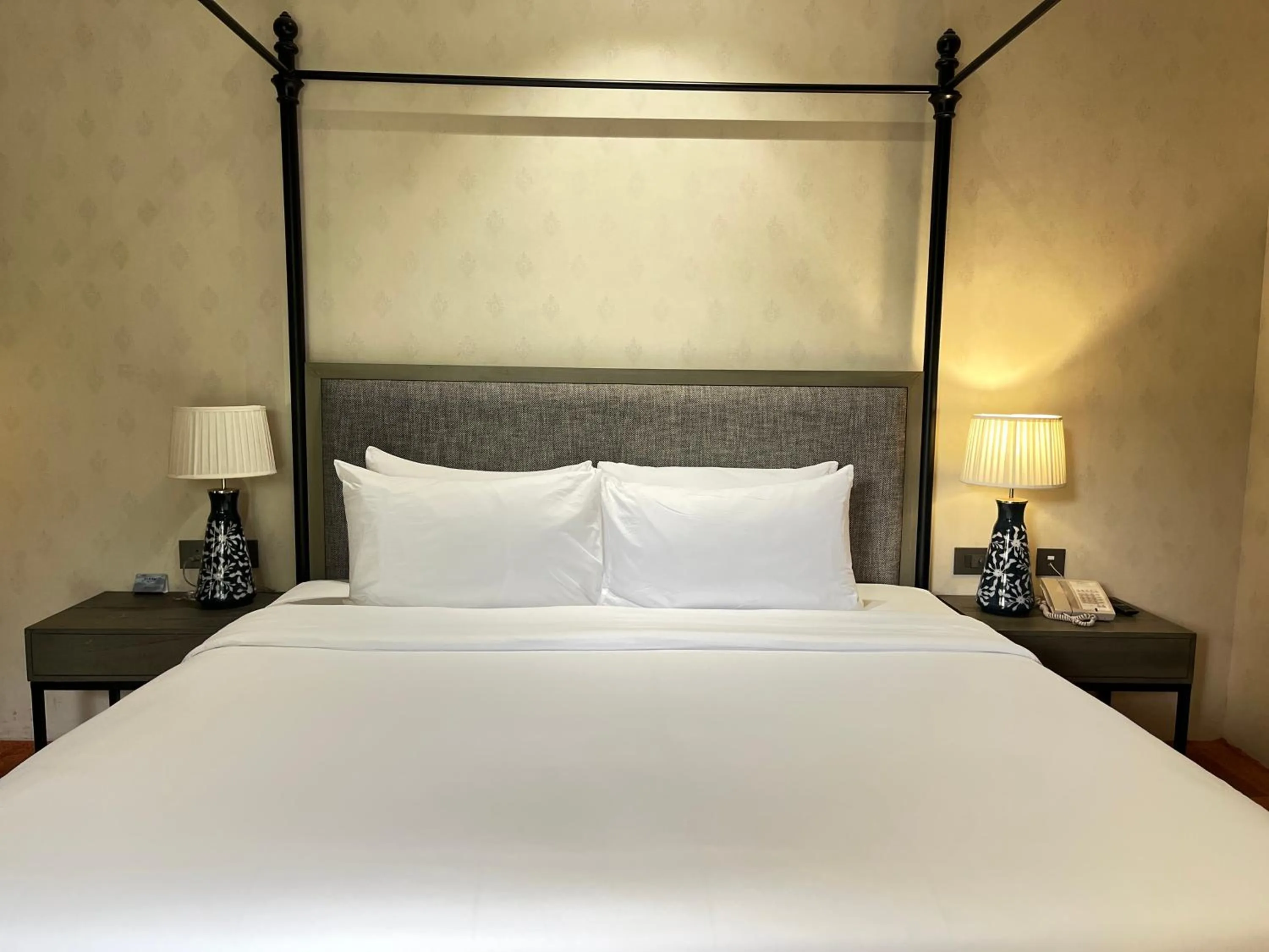 View (from property/room), Bed in Radisson Resort & Spa Kandla