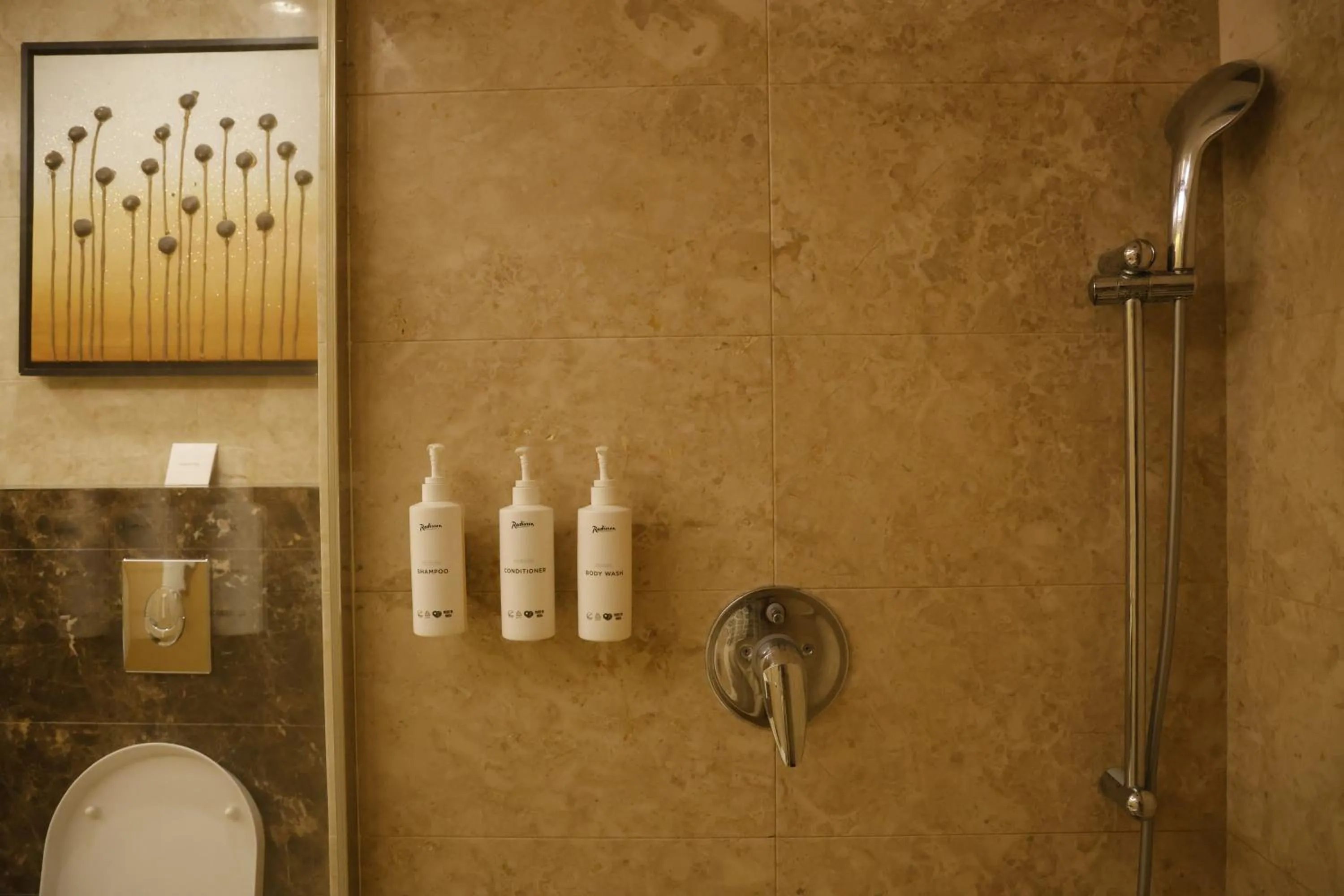 Shower in Radisson Resort & Spa Kandla