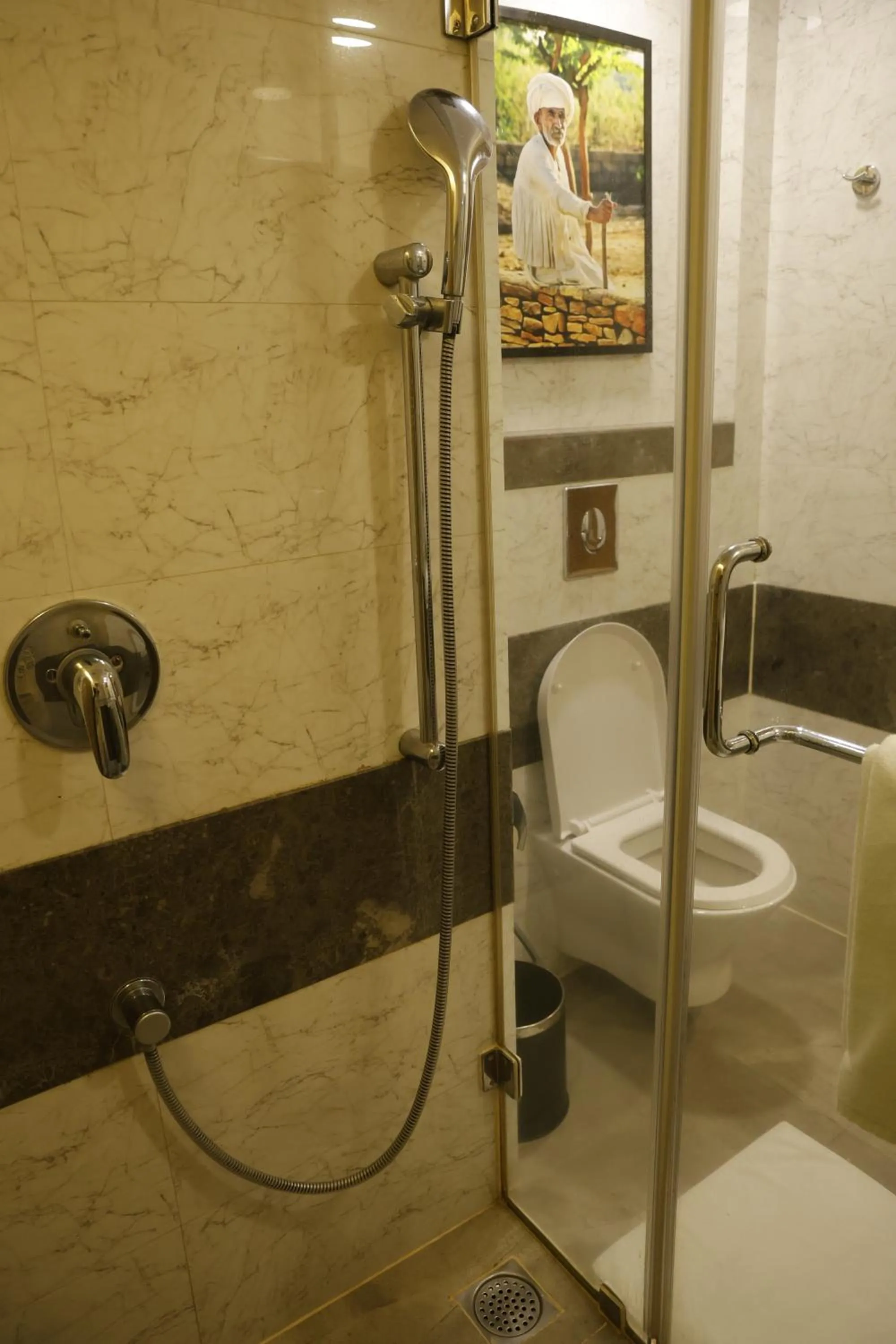 Shower in Radisson Resort & Spa Kandla