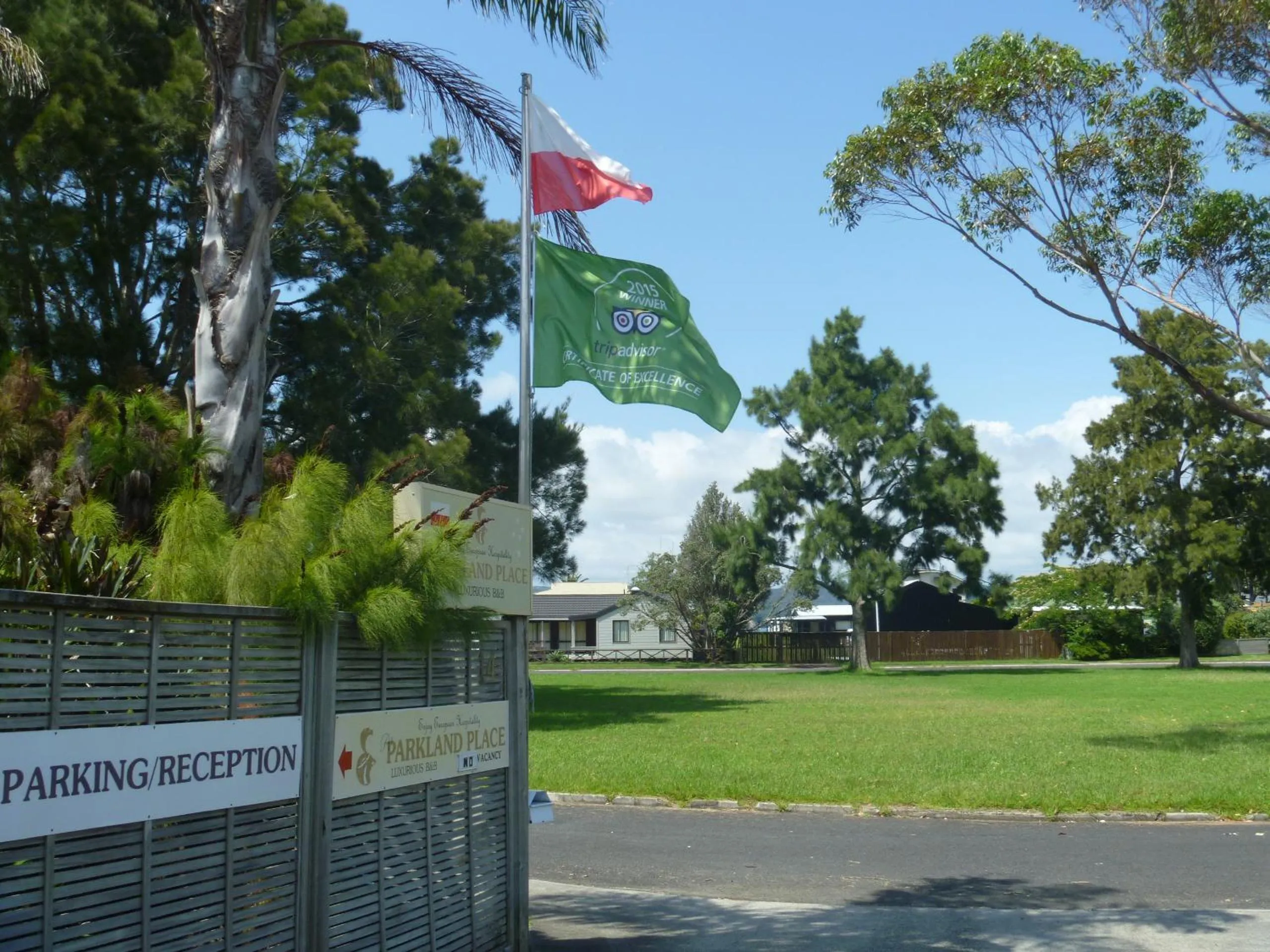 Property logo or sign in At Parkland Place B&B