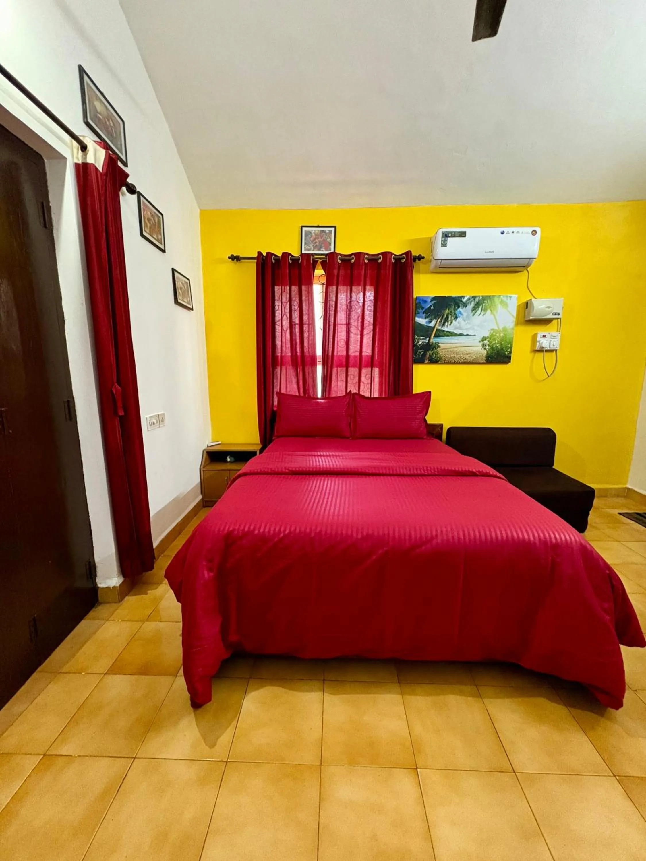 Bed in Jes Guest House