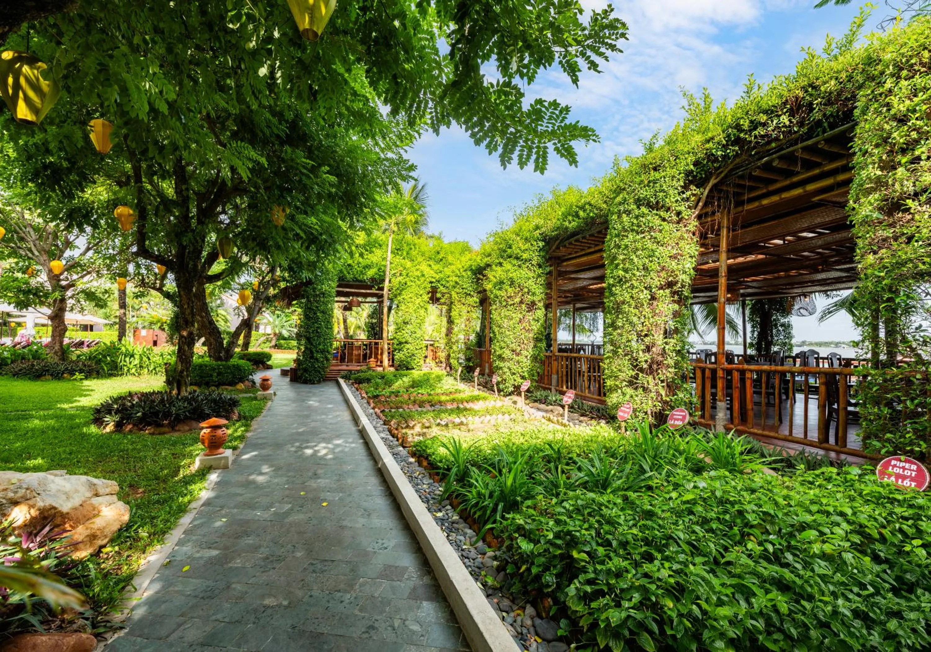 Garden in Bel Marina Hoi An Resort