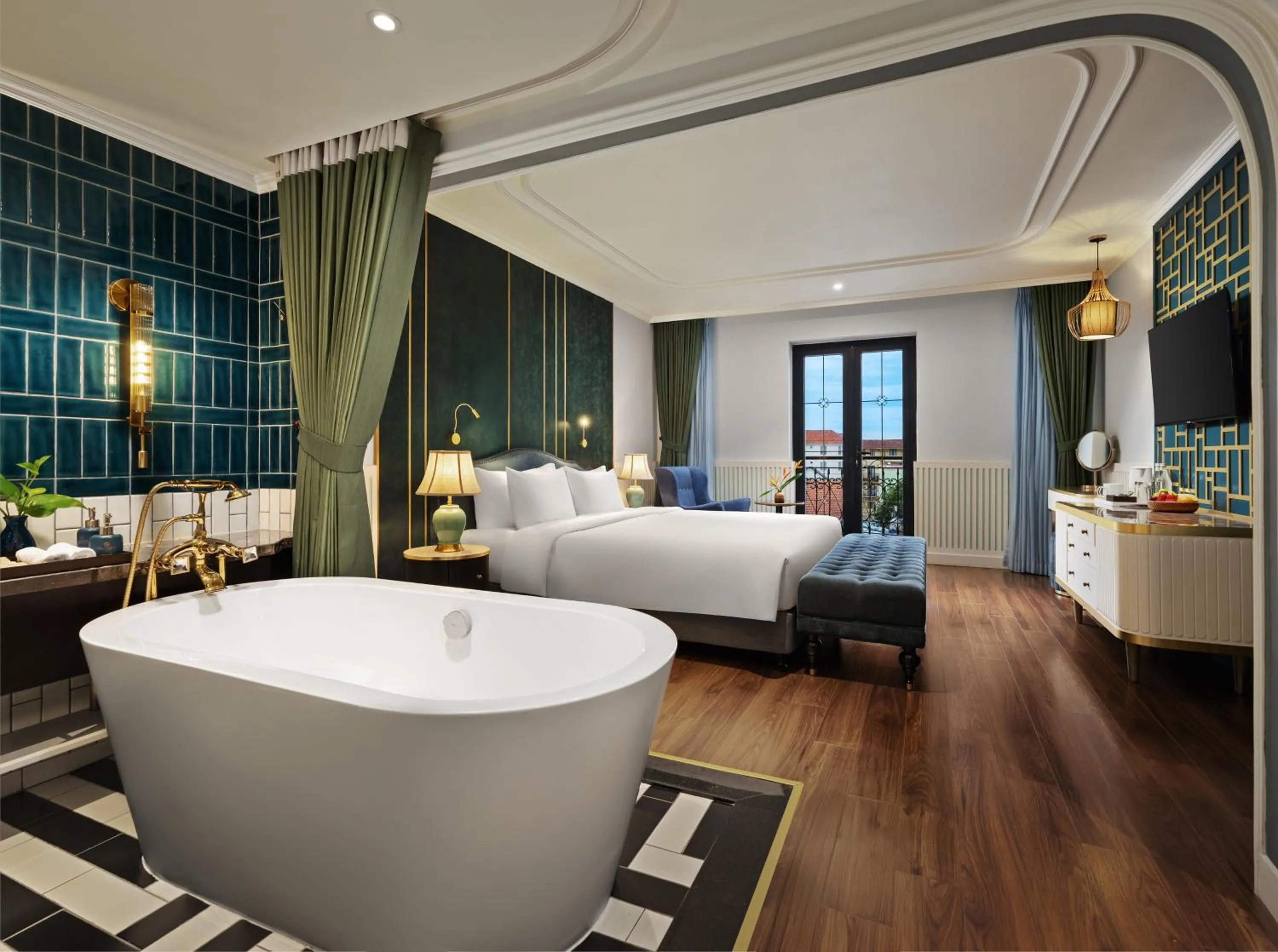 Bed in Bel Marina Hoi An Resort