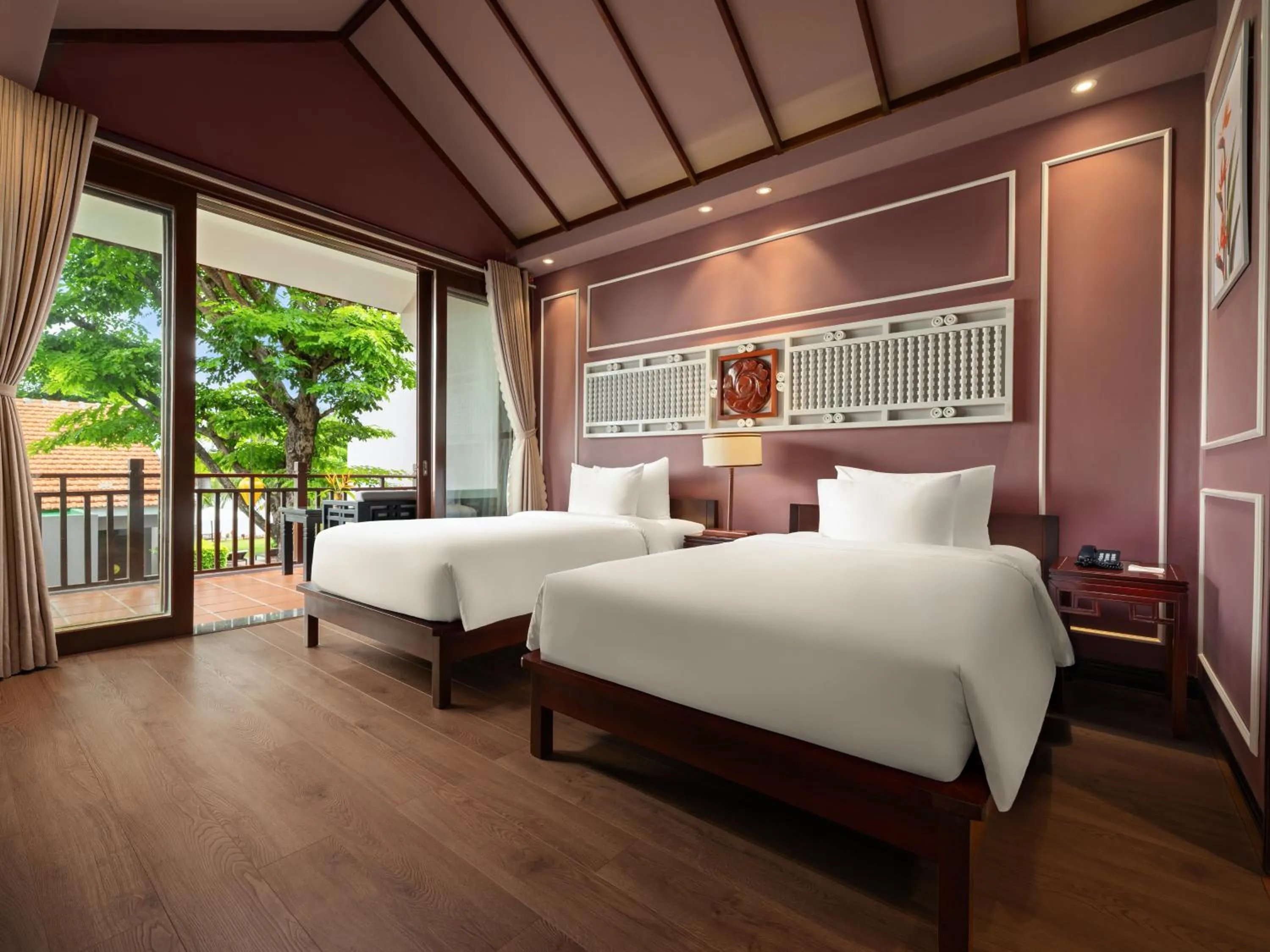 Bed in Bel Marina Hoi An Resort