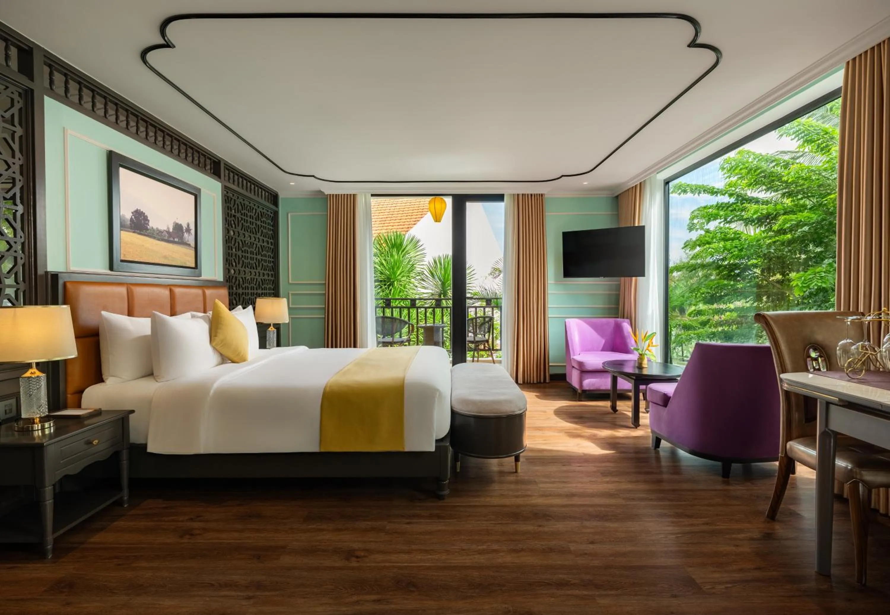 Bed in Bel Marina Hoi An Resort