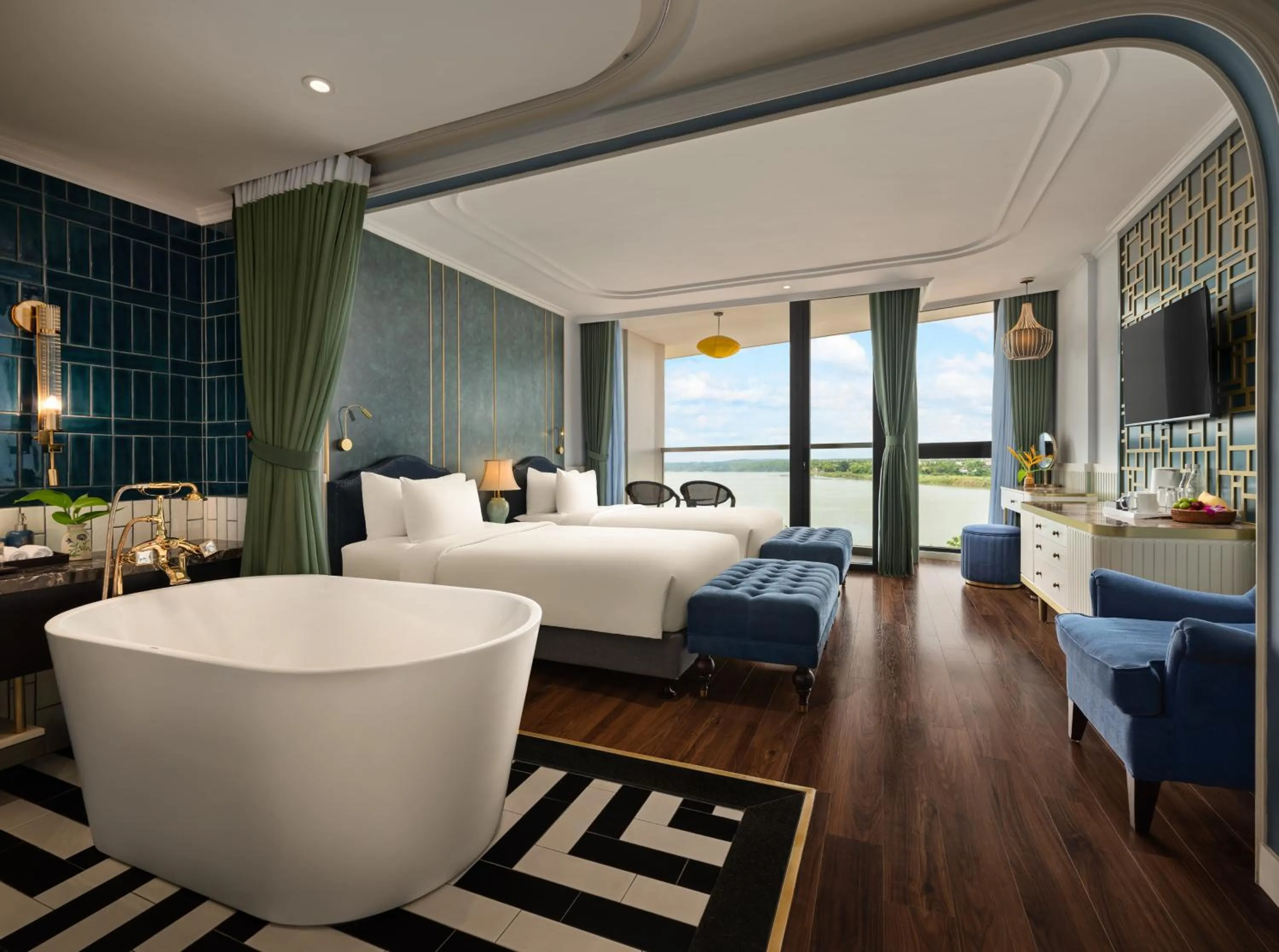 Bed in Bel Marina Hoi An Resort