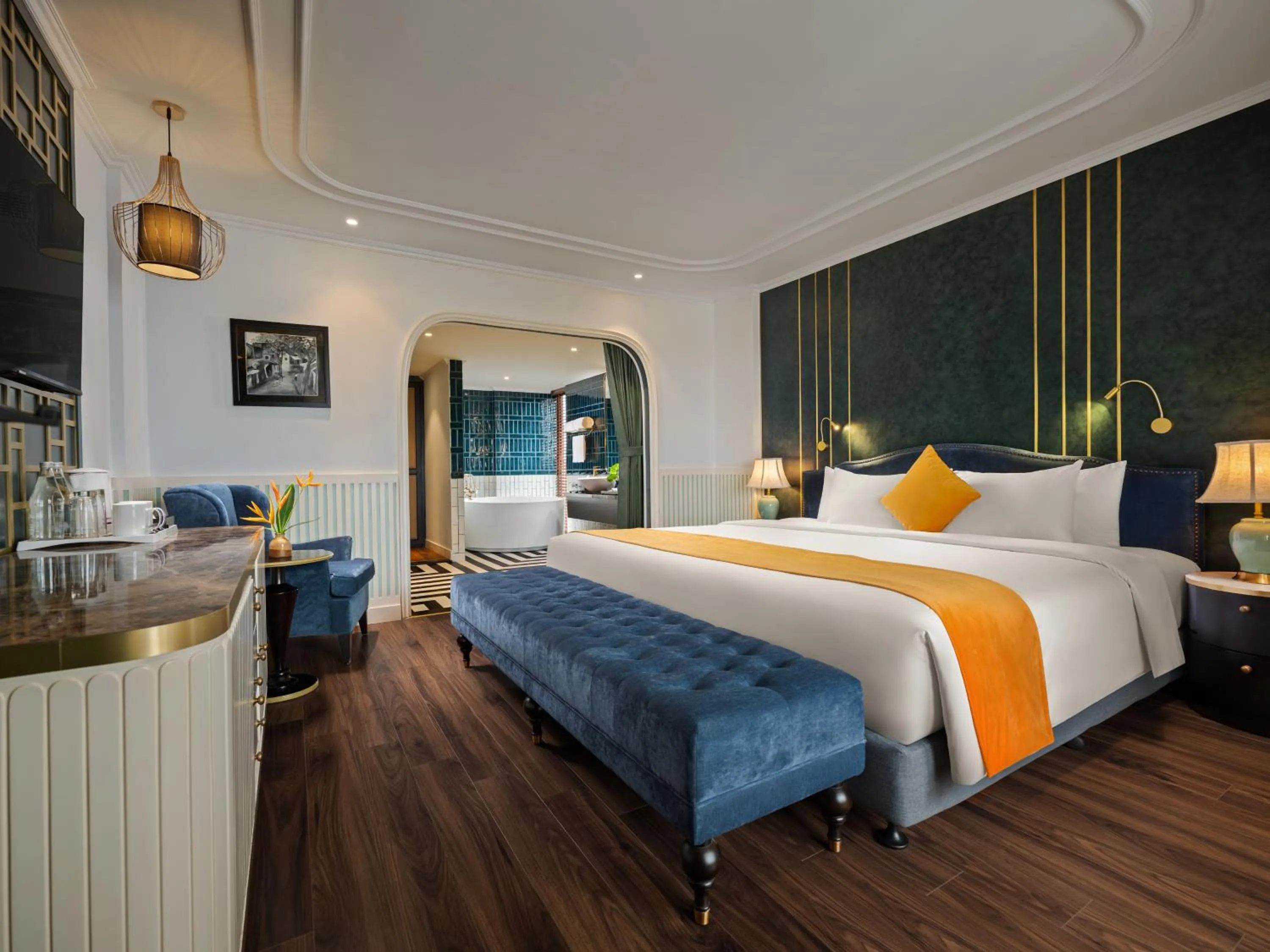 Bed in Bel Marina Hoi An Resort