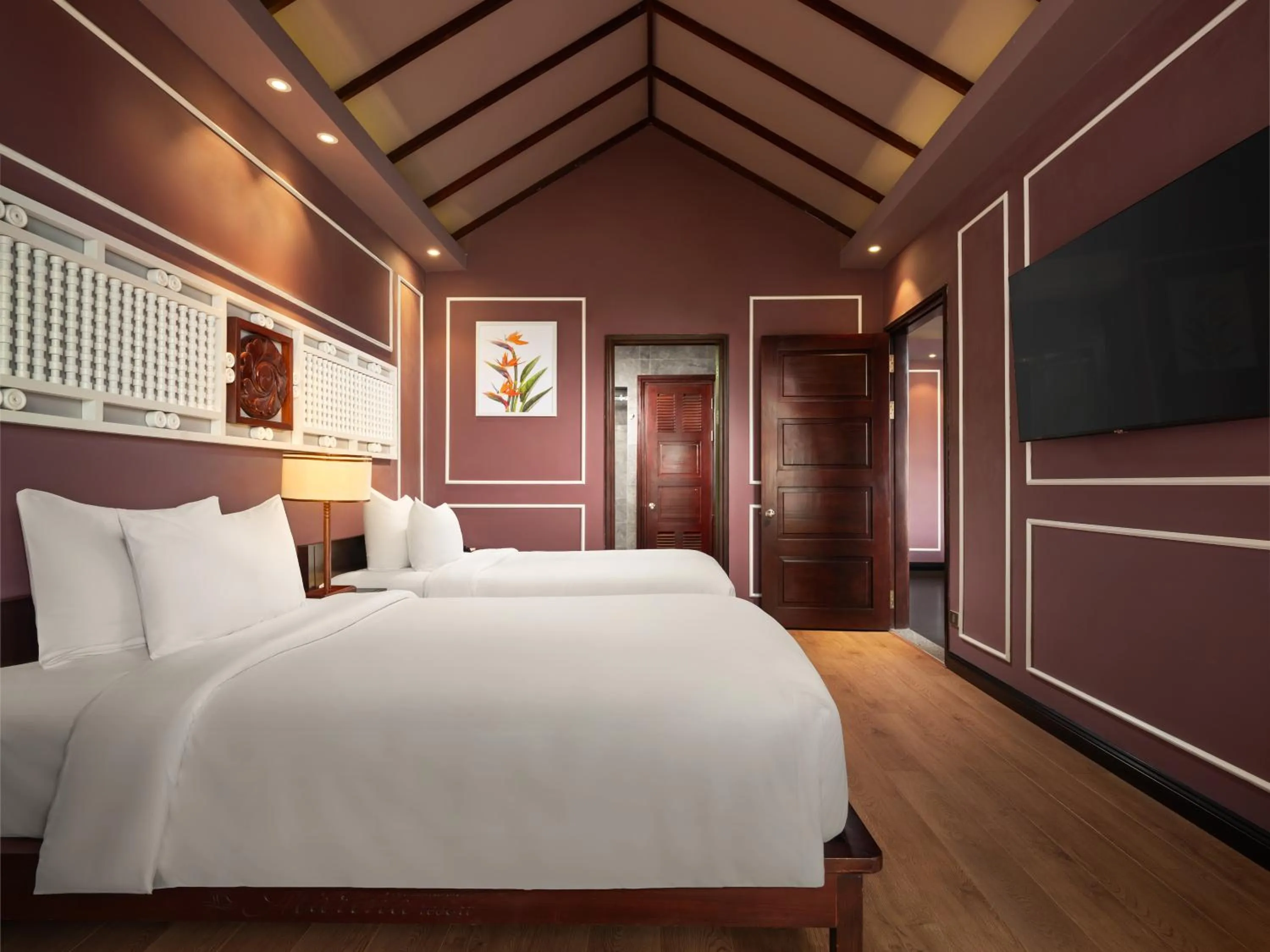 Bed in Bel Marina Hoi An Resort