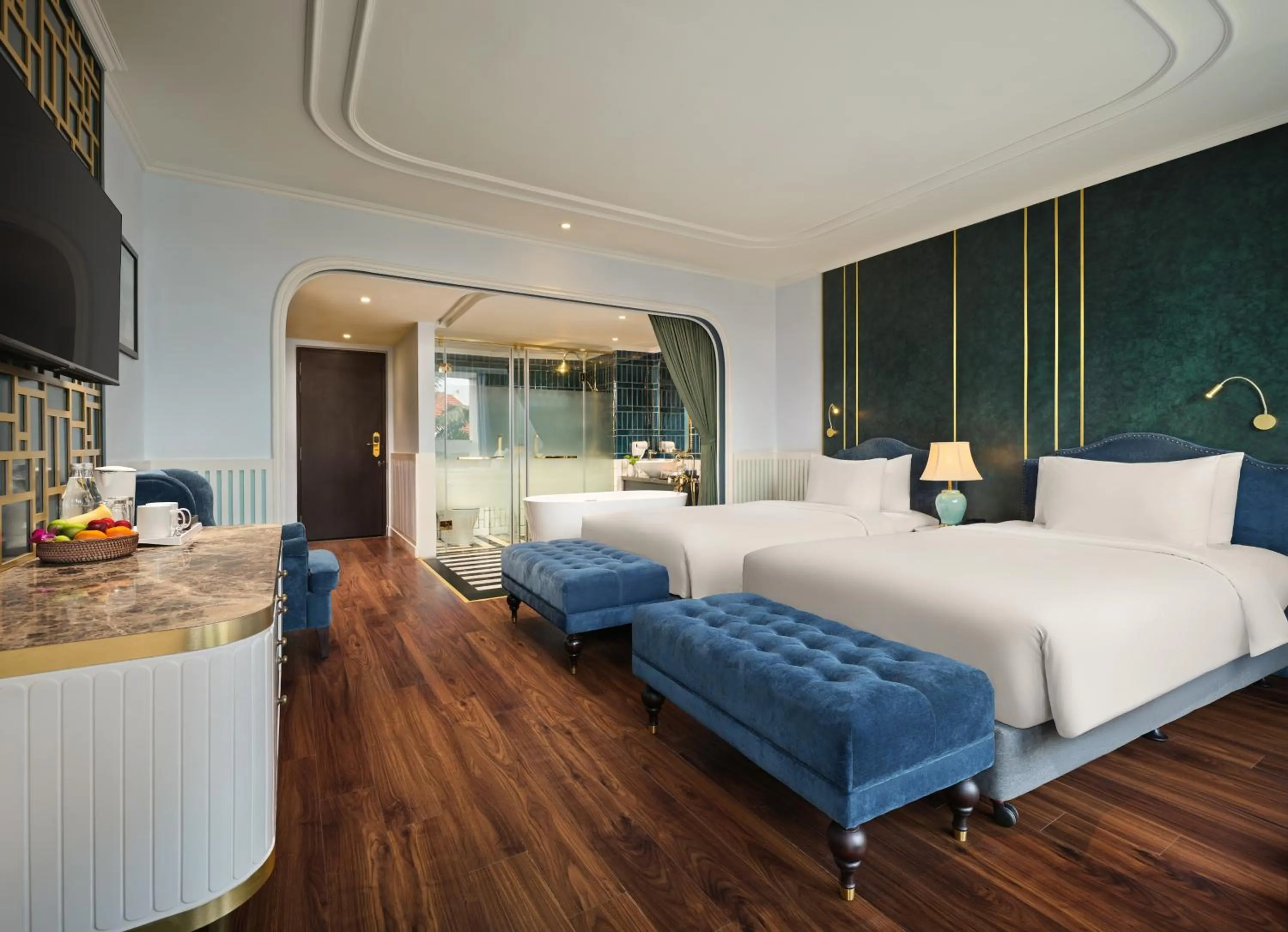 Bed in Bel Marina Hoi An Resort