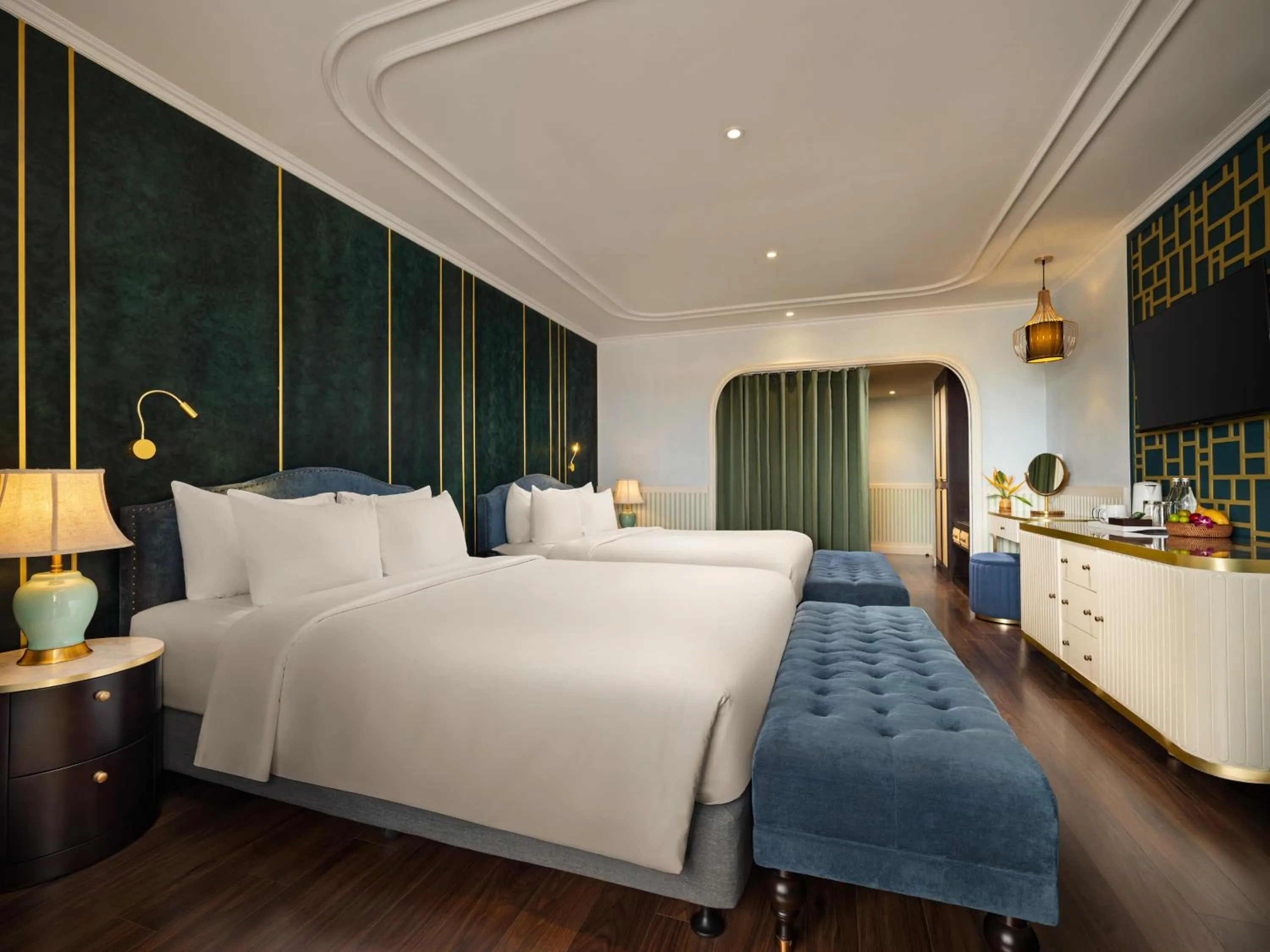 Bed in Bel Marina Hoi An Resort