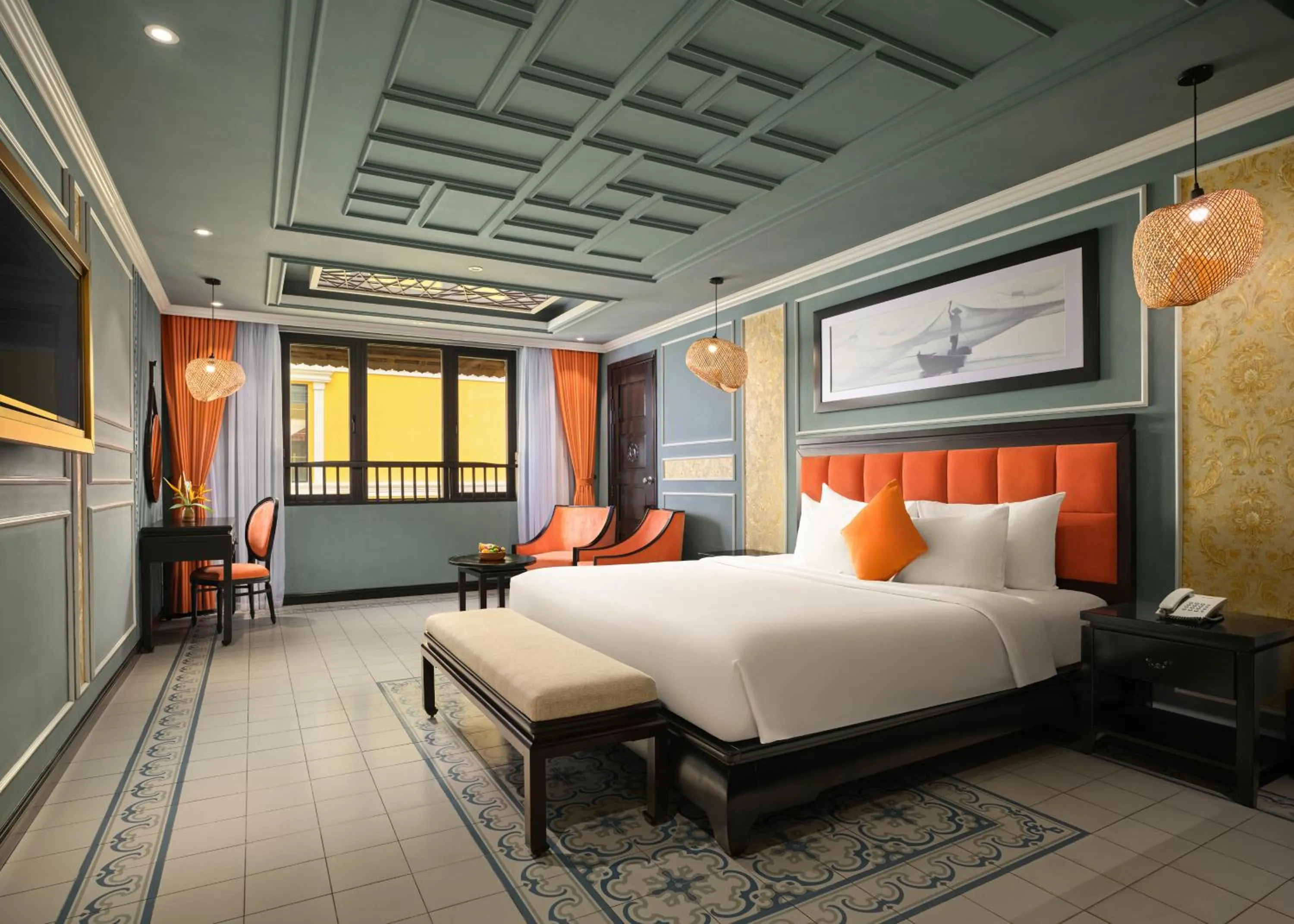 Bed in Bel Marina Hoi An Resort