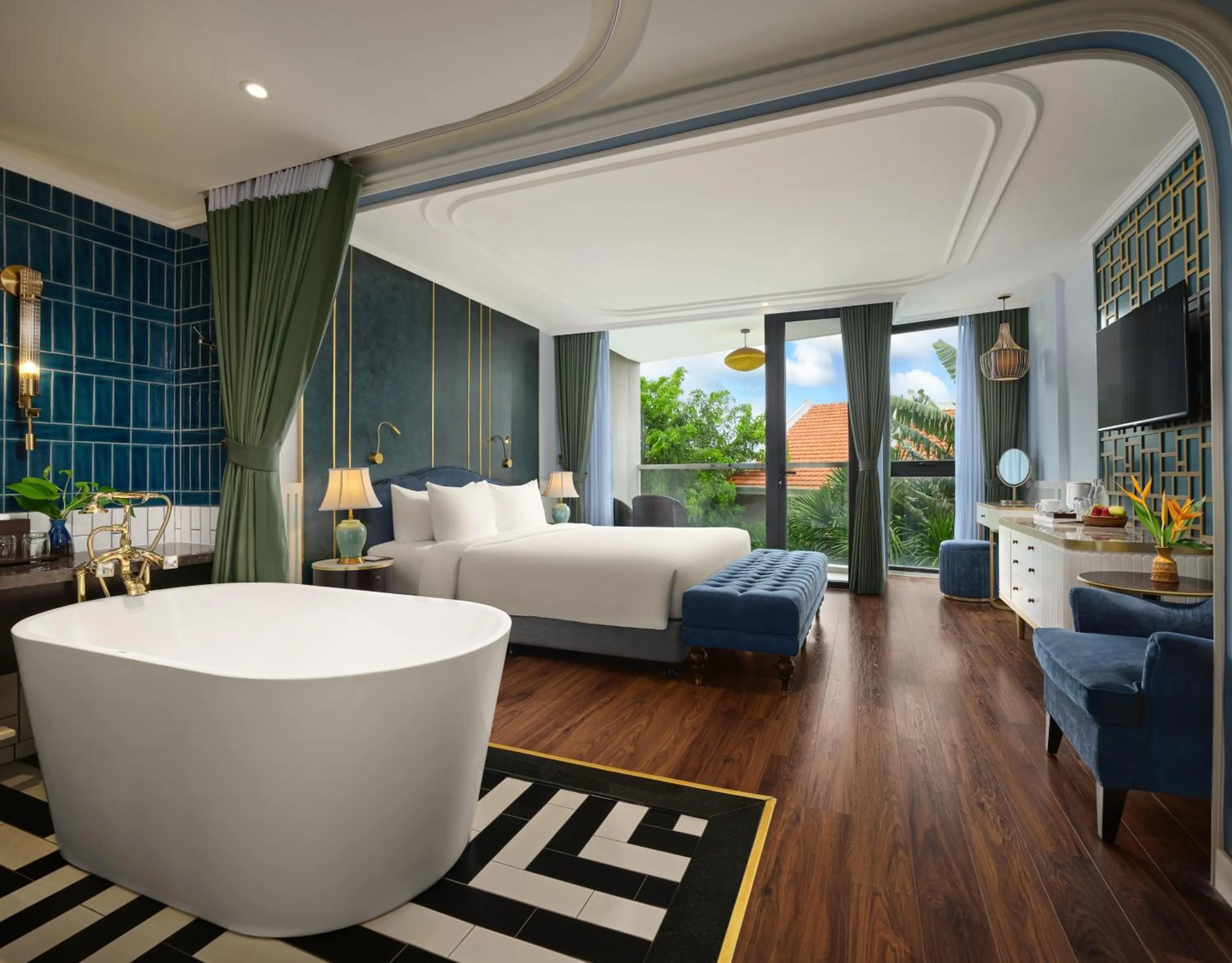 Bed in Bel Marina Hoi An Resort