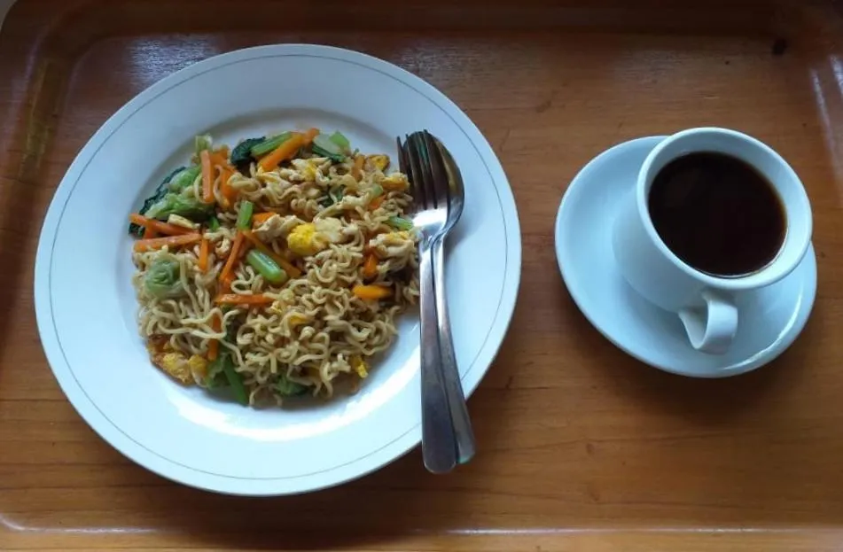 Breakfast in Kangkung Cottages