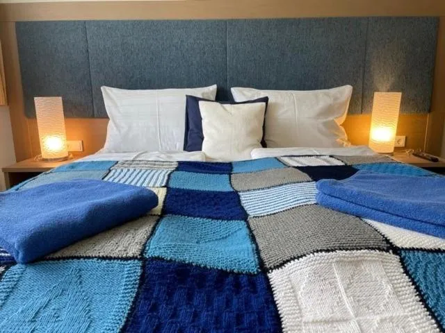 Bed in Aparthotel Bergtraum