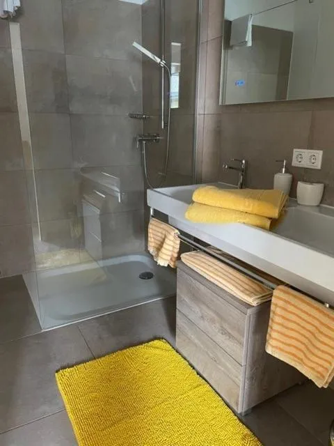 Shower in Aparthotel Bergtraum