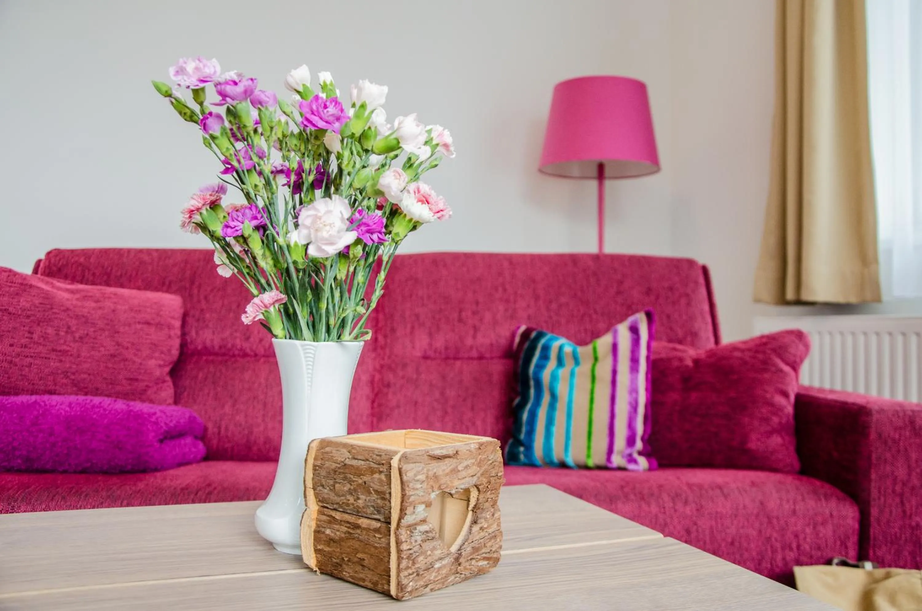 Seating area in Aparthotel Bergtraum