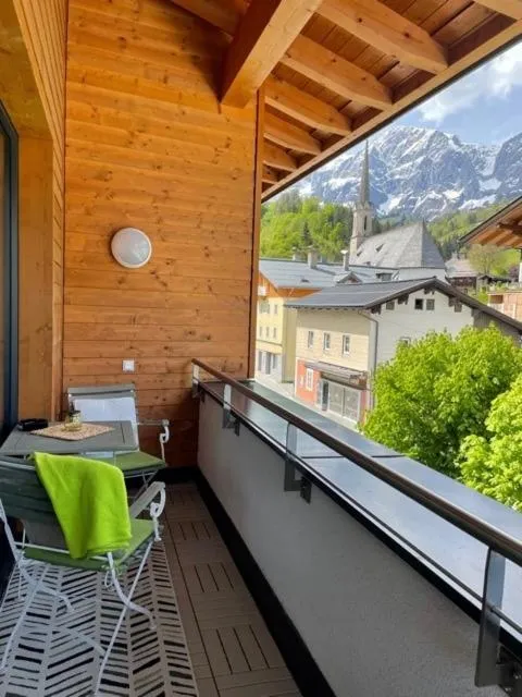 Balcony/Terrace in Aparthotel Bergtraum