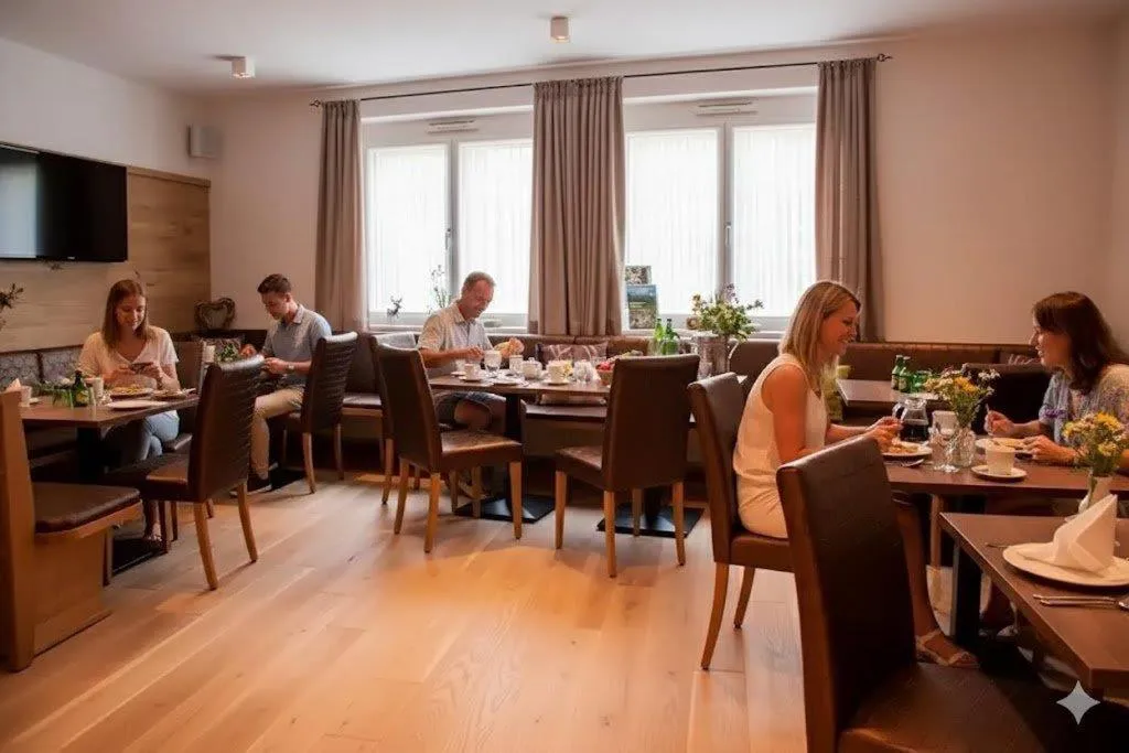 Breakfast in Aparthotel Bergtraum