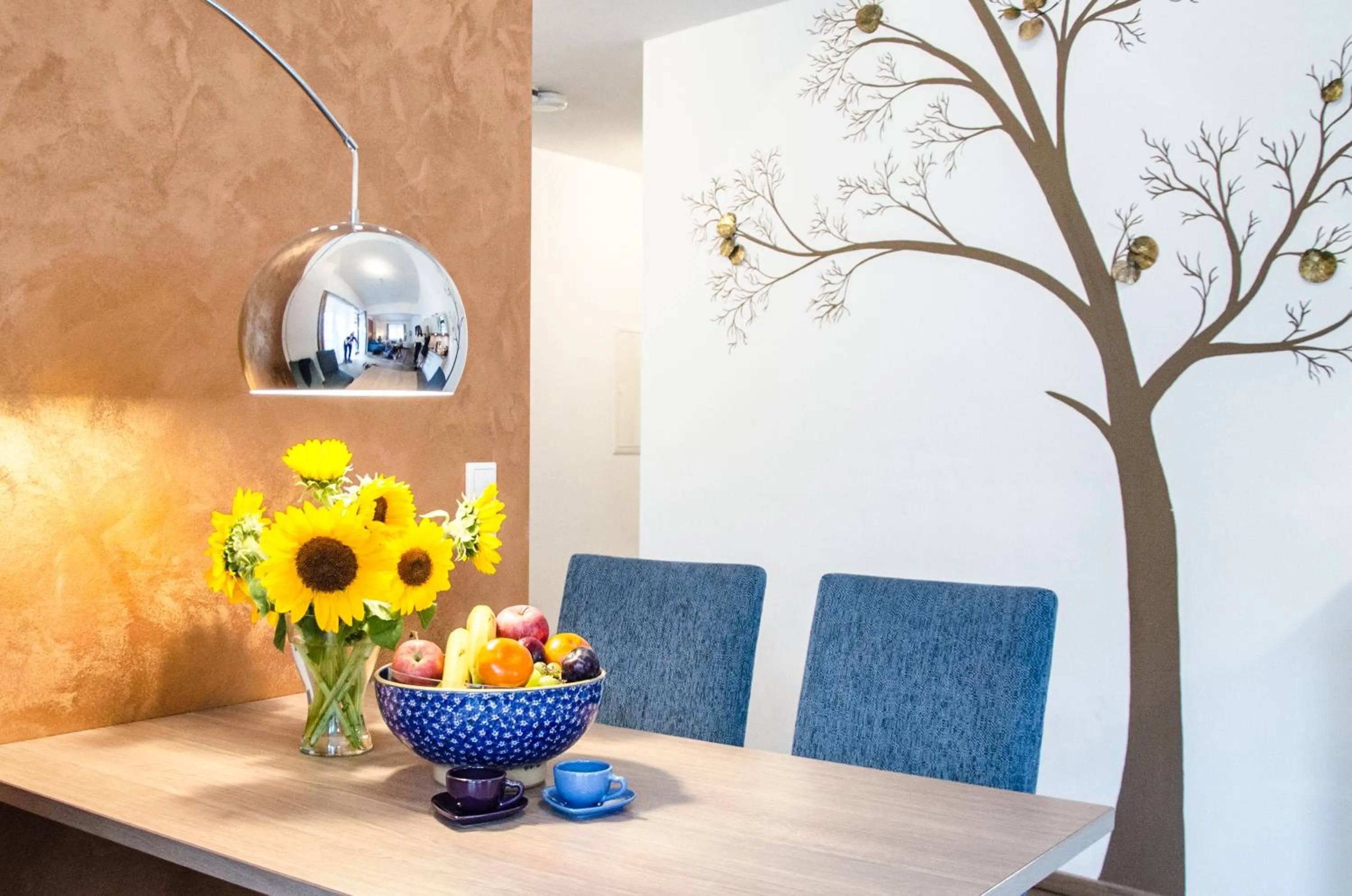 Dining area in Aparthotel Bergtraum