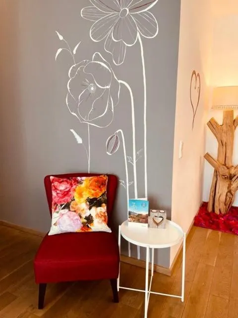 Living room in Aparthotel Bergtraum