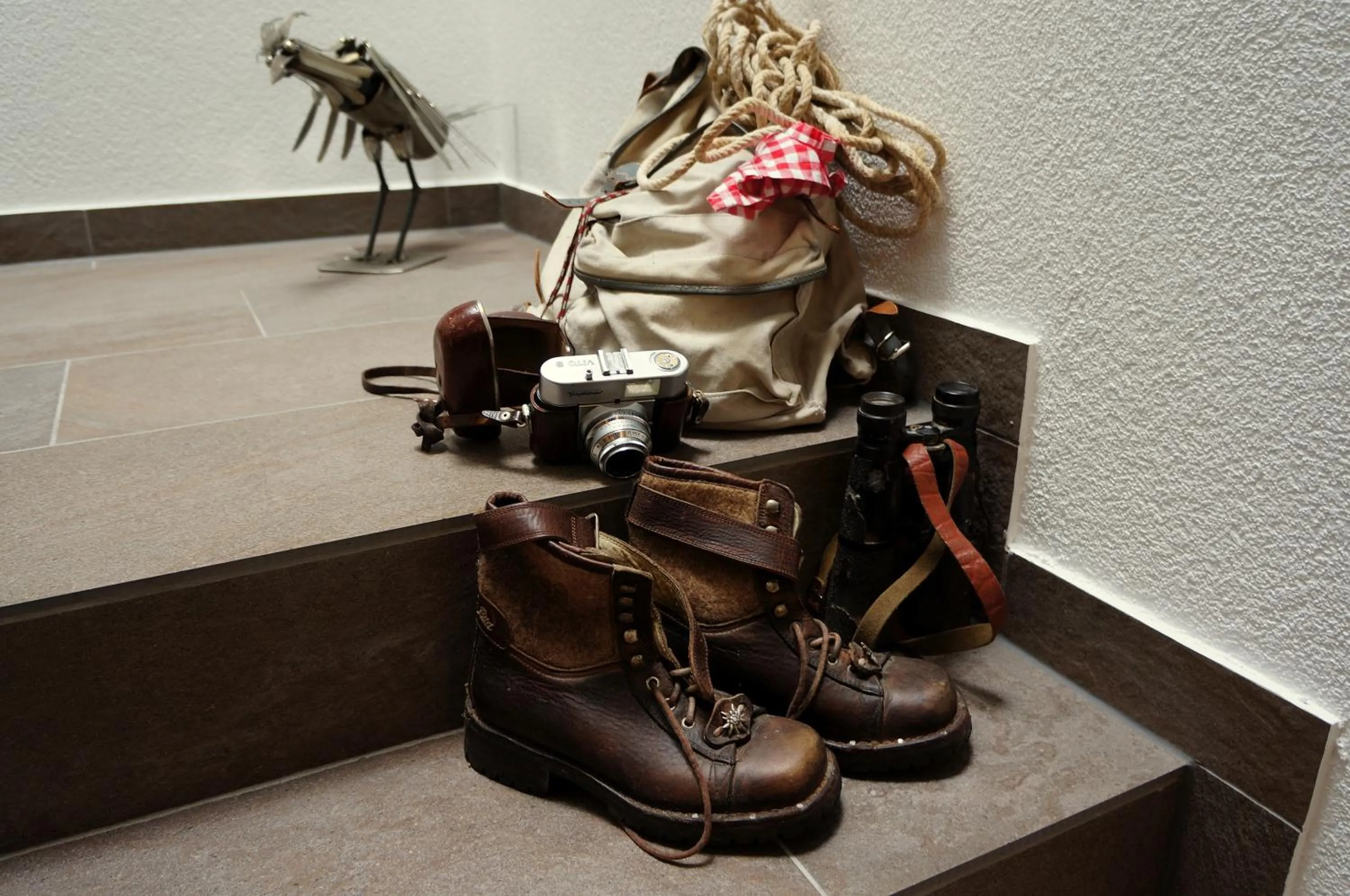 Patio in Aparthotel Bergtraum