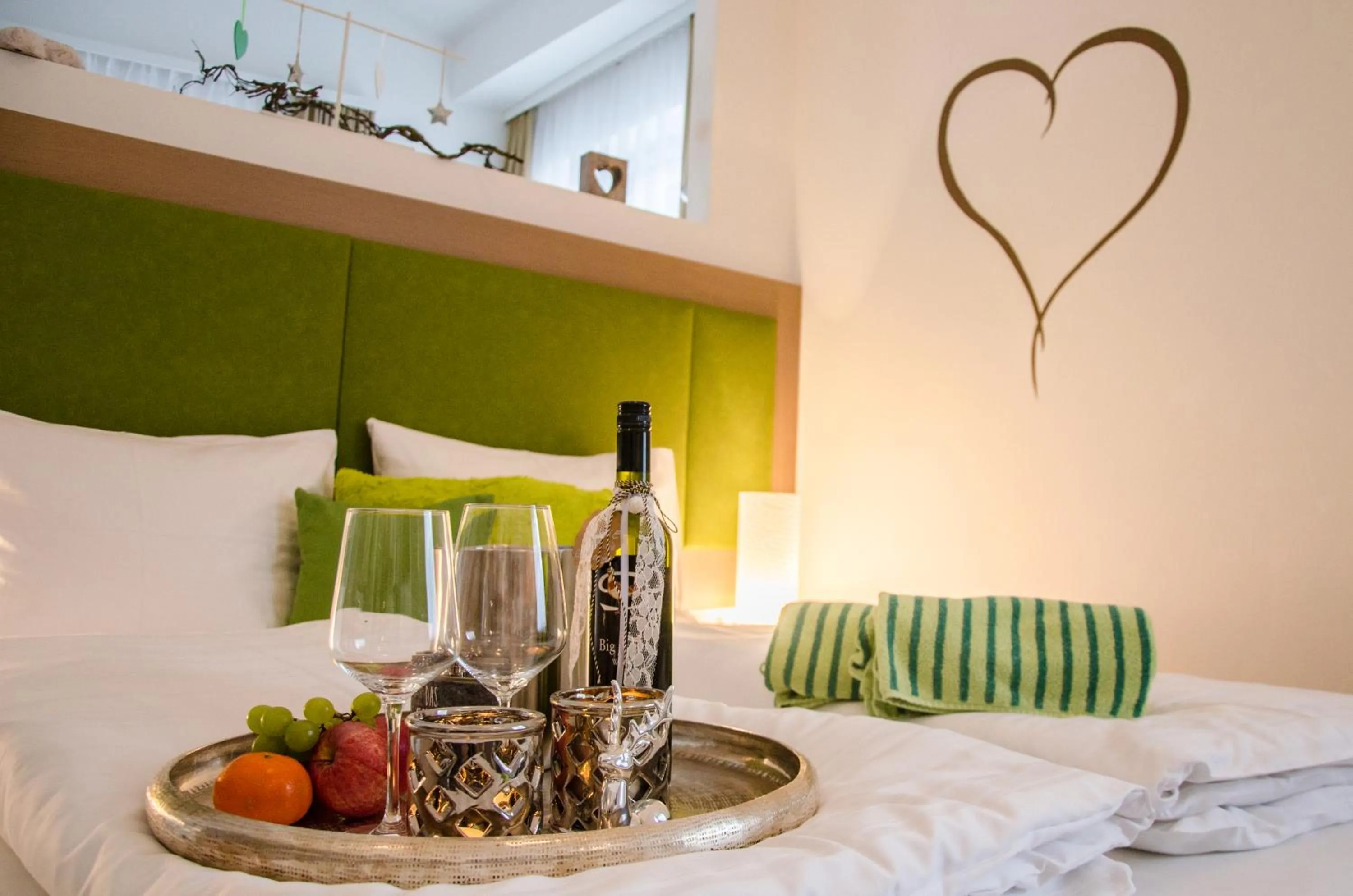 Photo of the whole room, Bed in Aparthotel Bergtraum