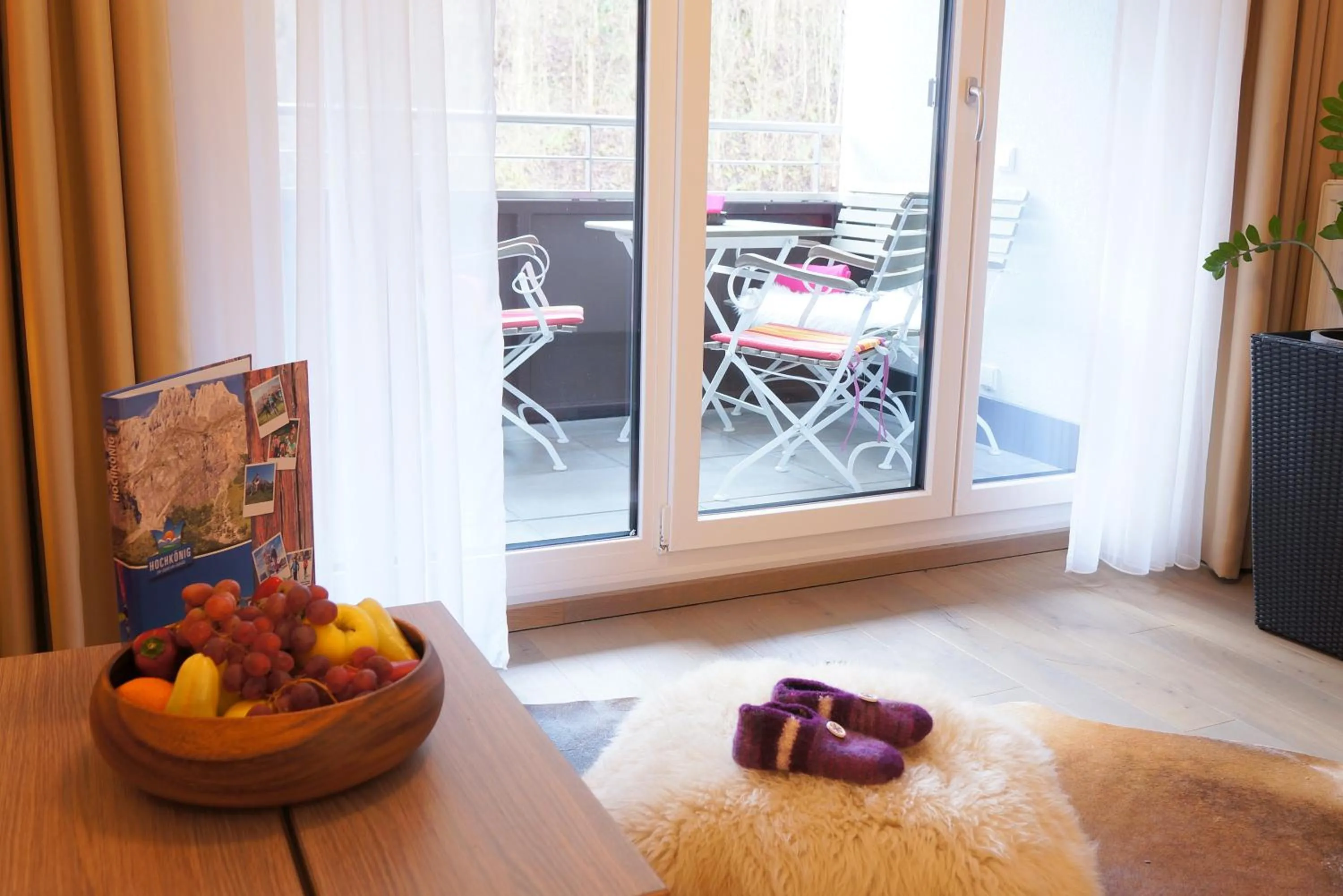 Balcony/Terrace in Aparthotel Bergtraum