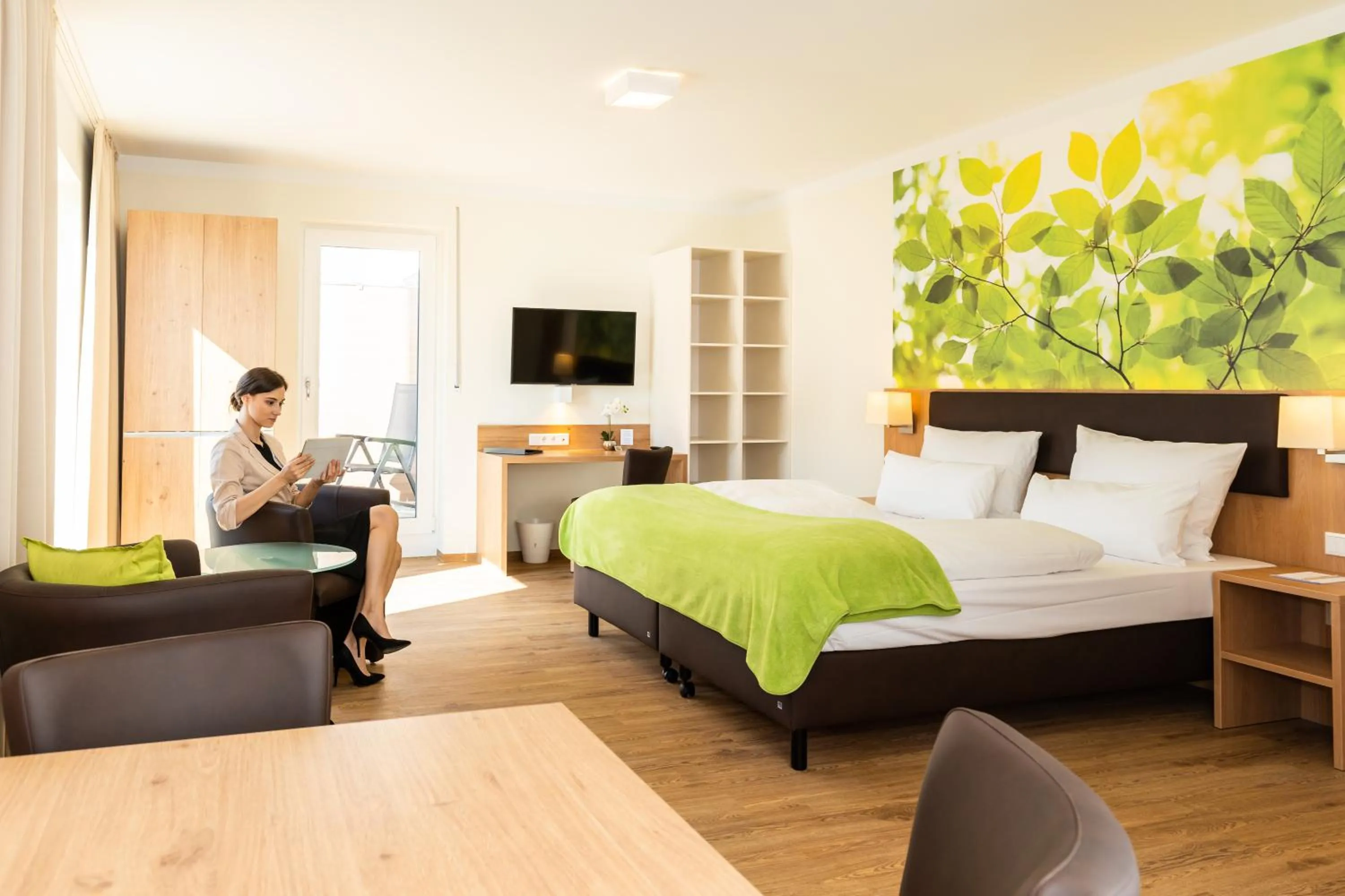 Photo of the whole room, Bed in INhouse - Wohnen auf Zeit