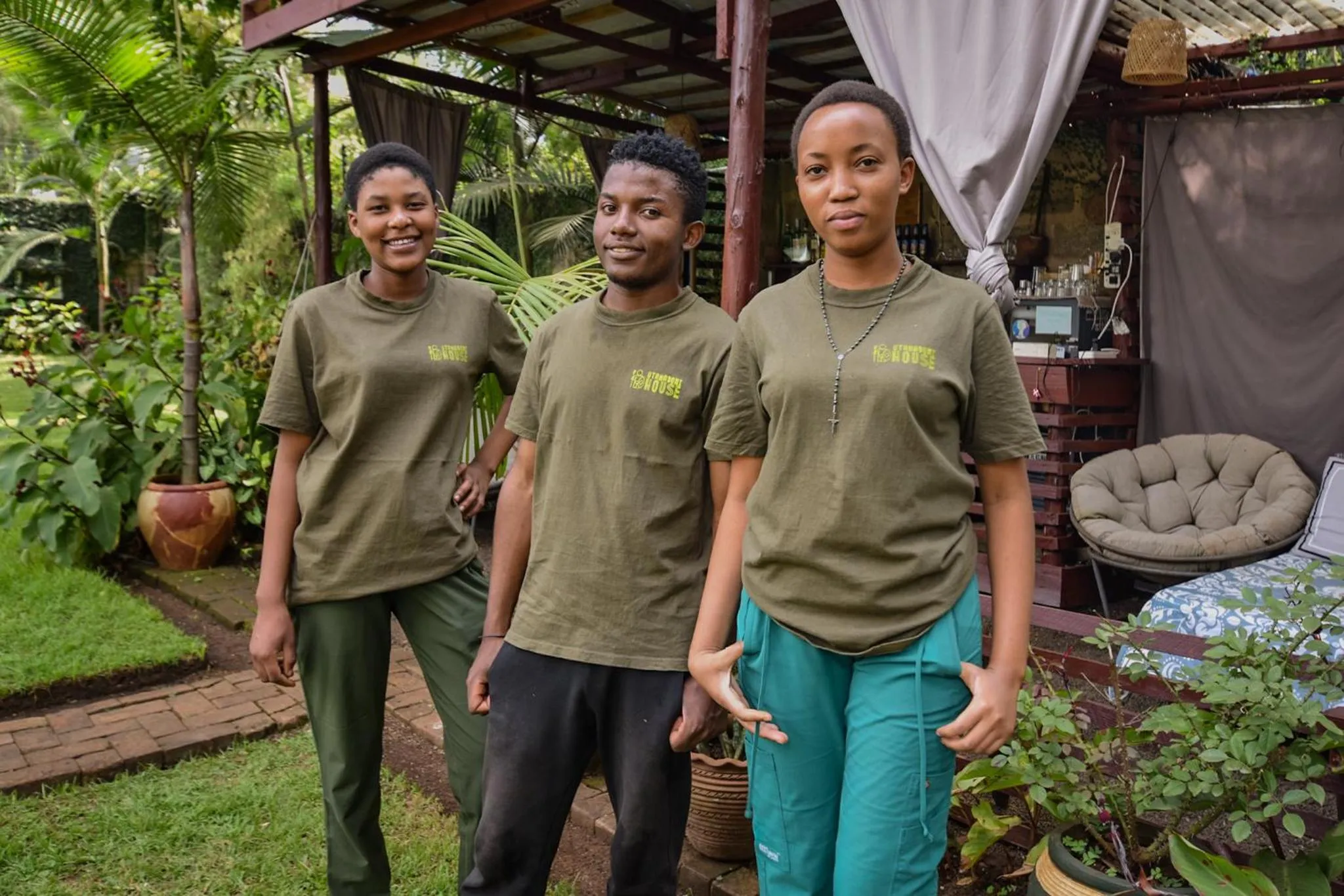 Staff in Utamaduni House B&B