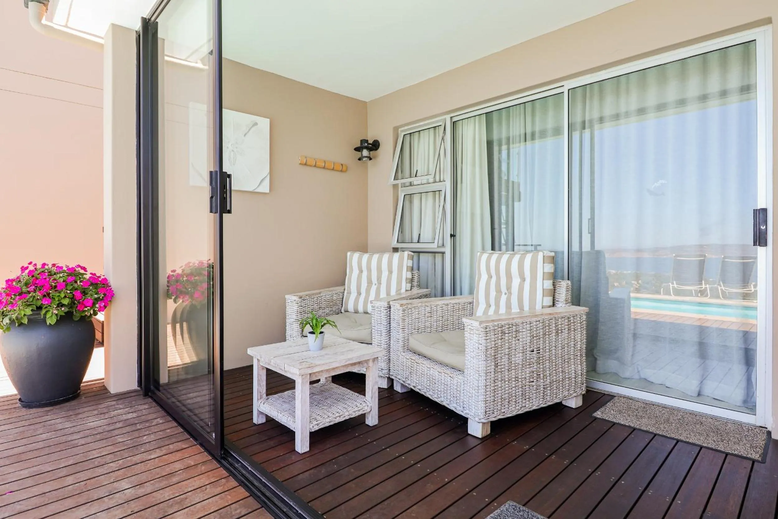 Patio in Belle Vue Ridge BnB,