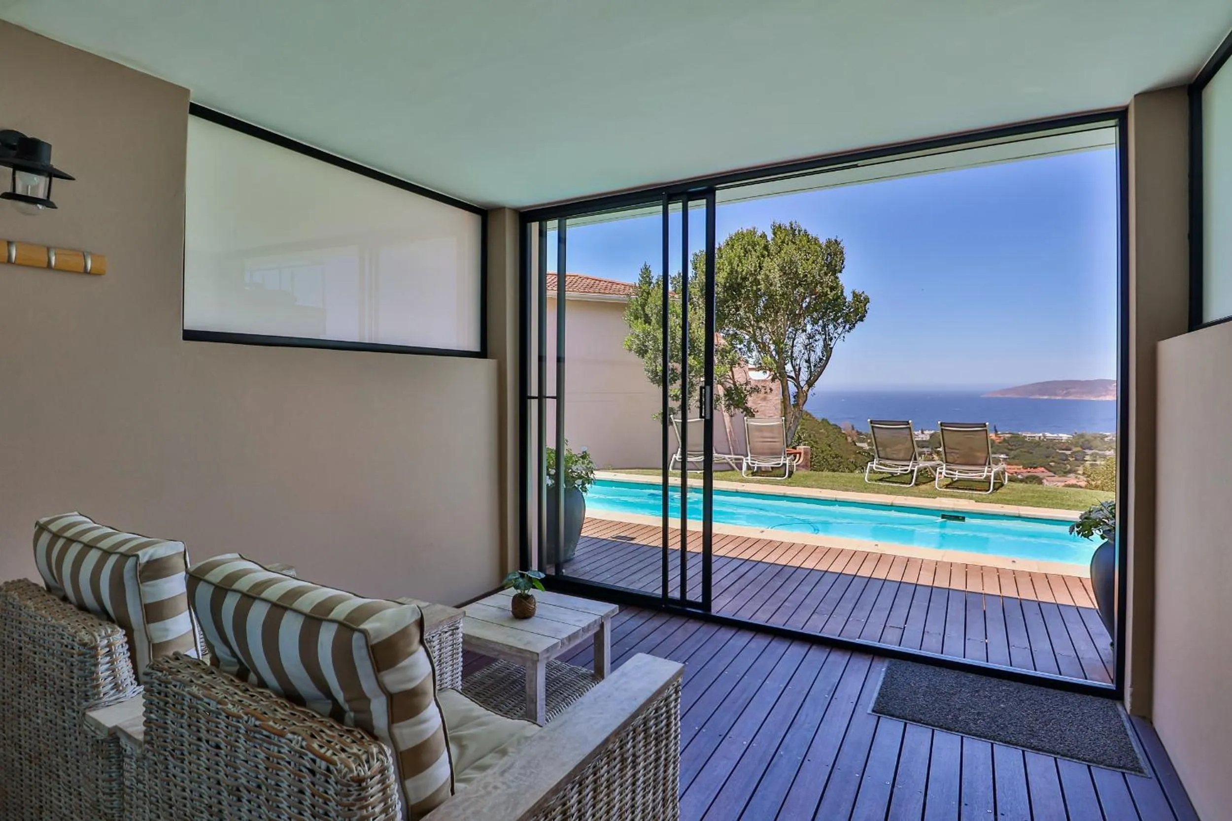 Balcony/Terrace in Belle Vue Ridge BnB,