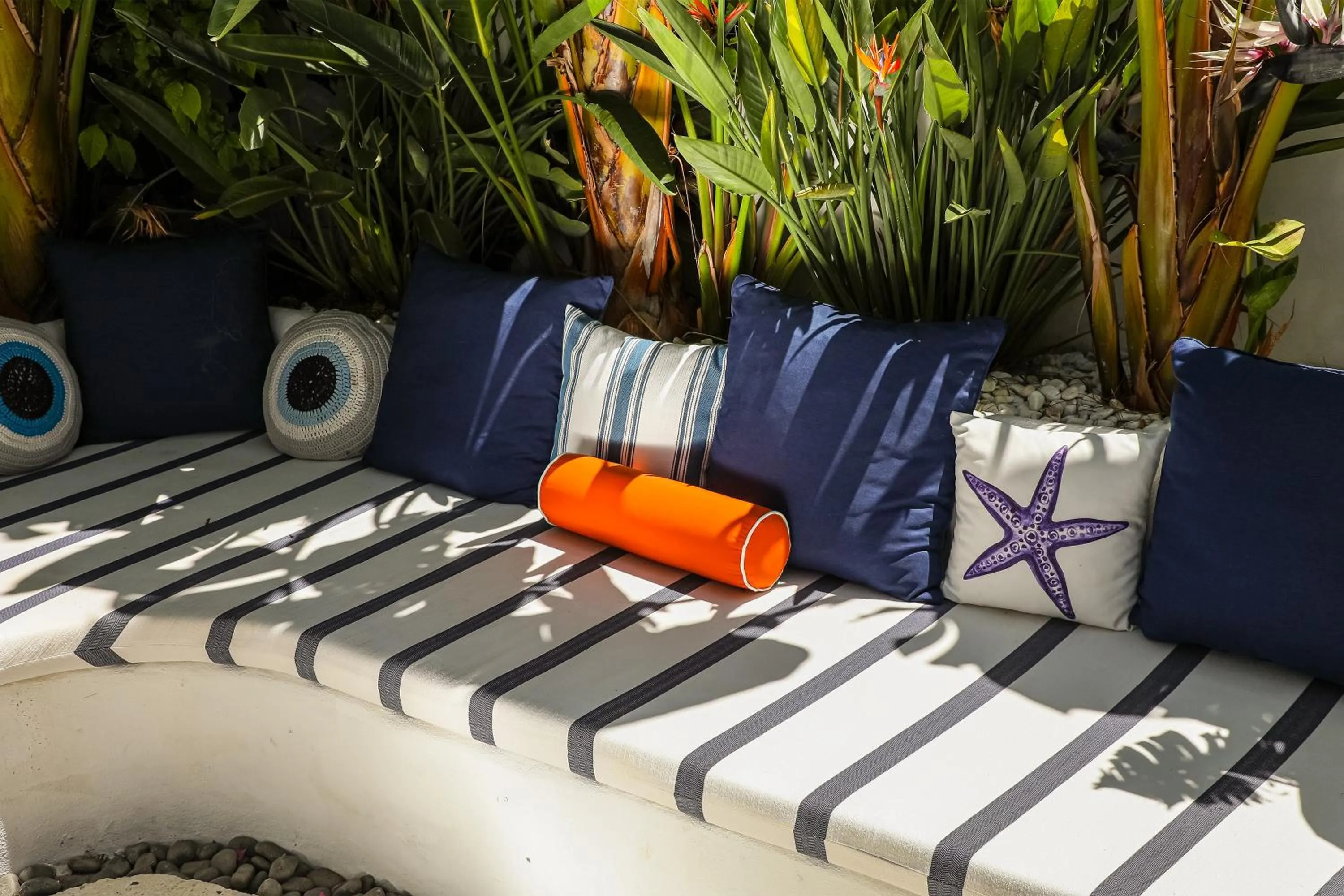 Seating area in Kassandra Boutique Hotel