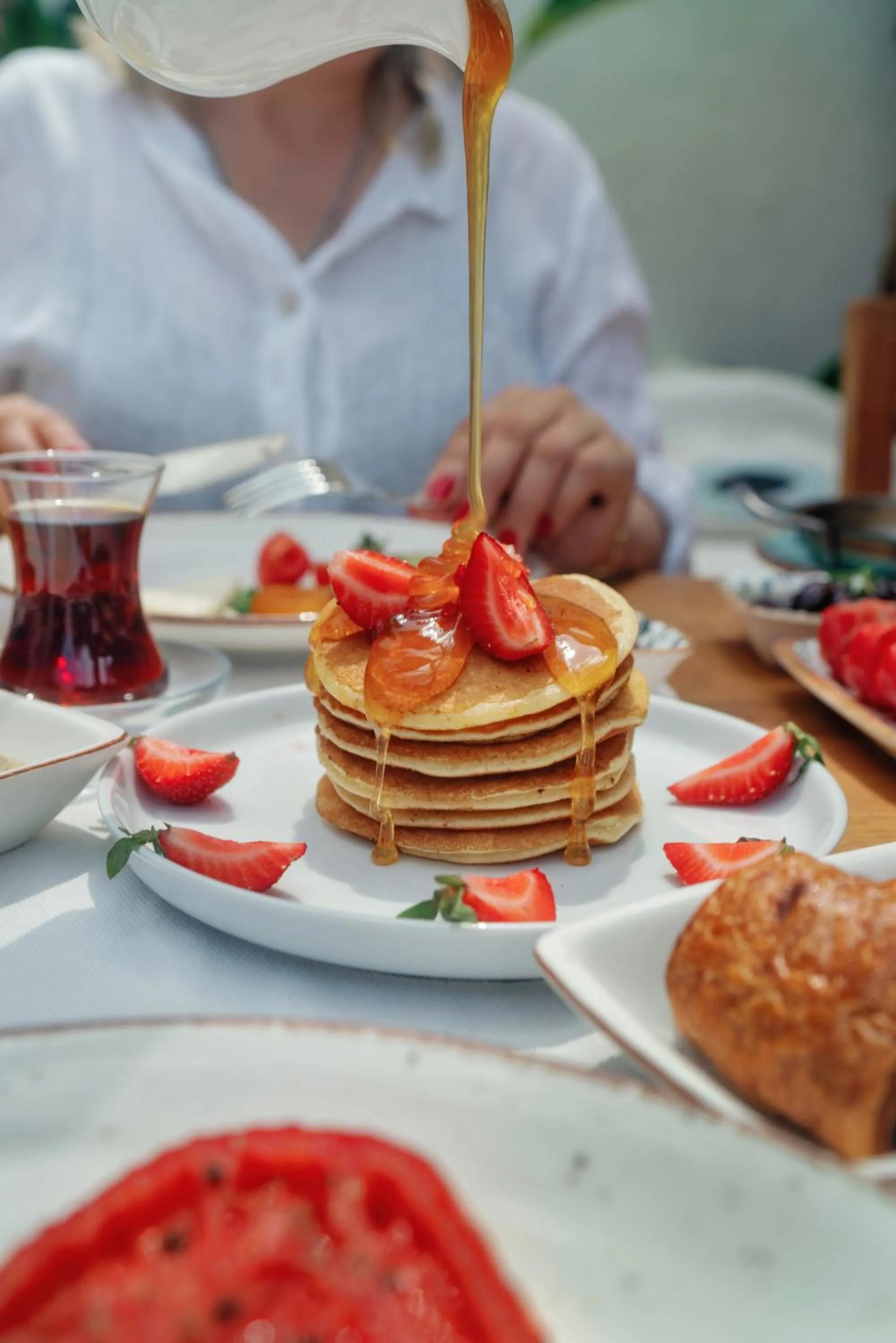 Continental breakfast in Kassandra Boutique Hotel