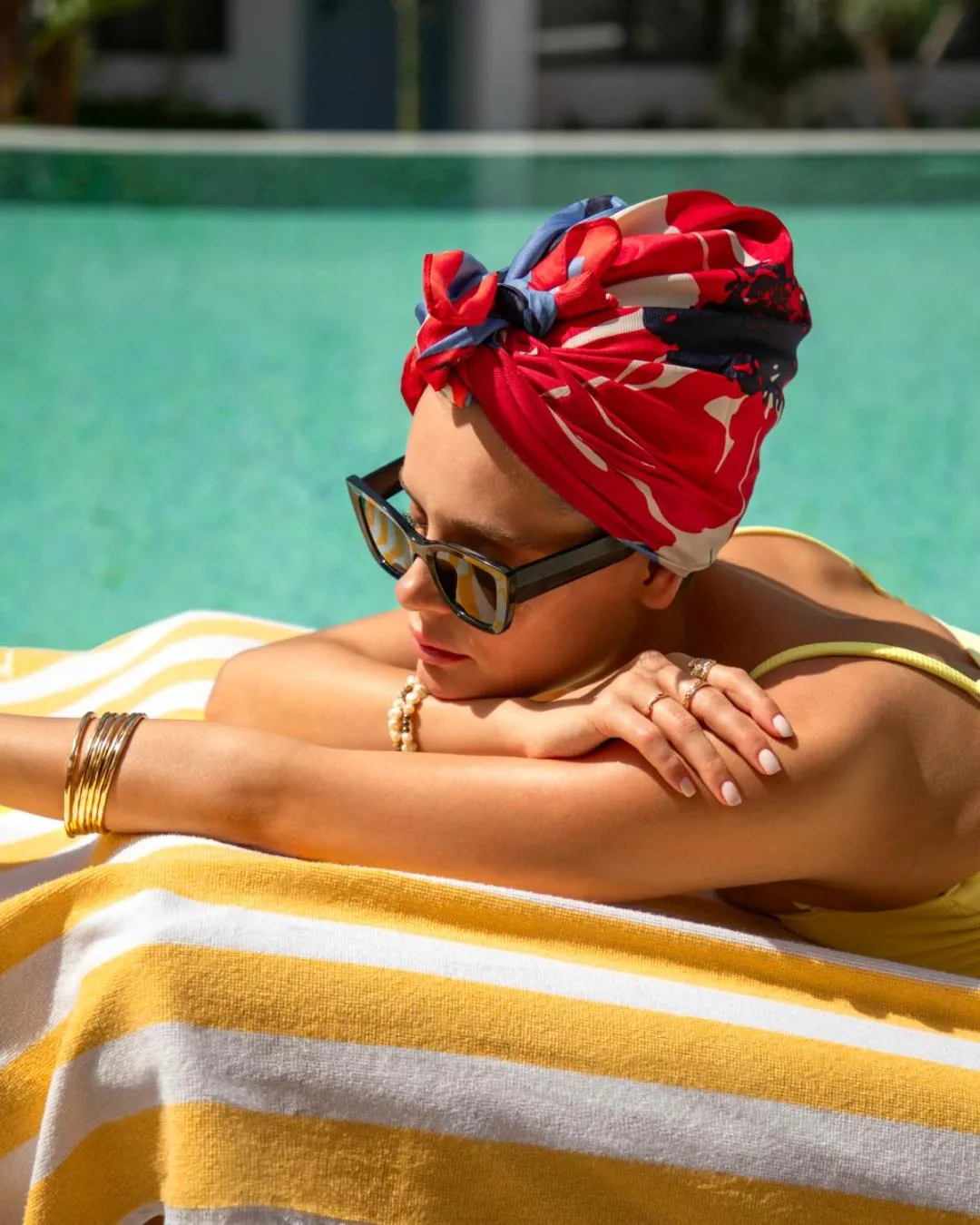 Pool view in Kassandra Boutique Hotel