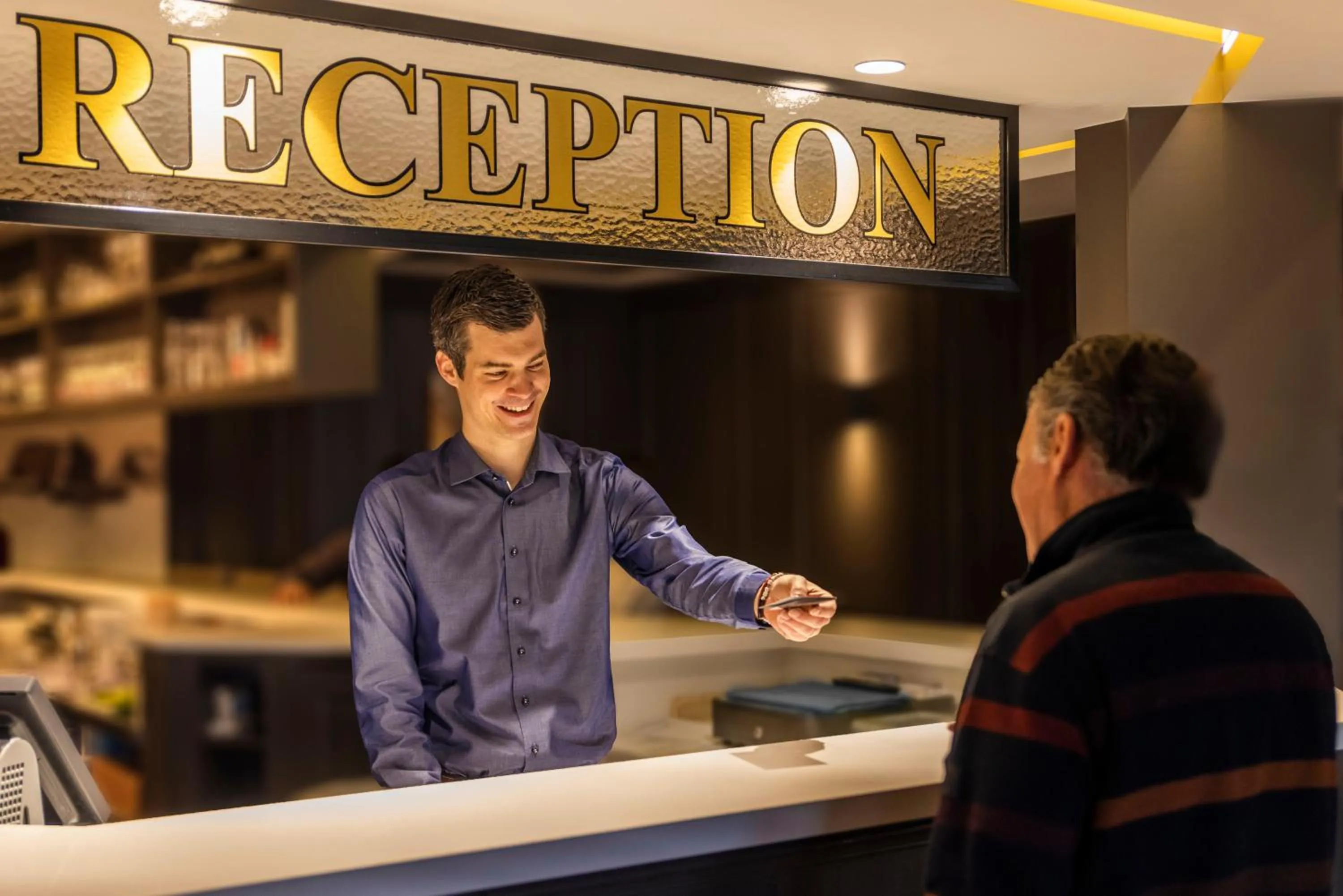 Lobby or reception in Hotel Donny