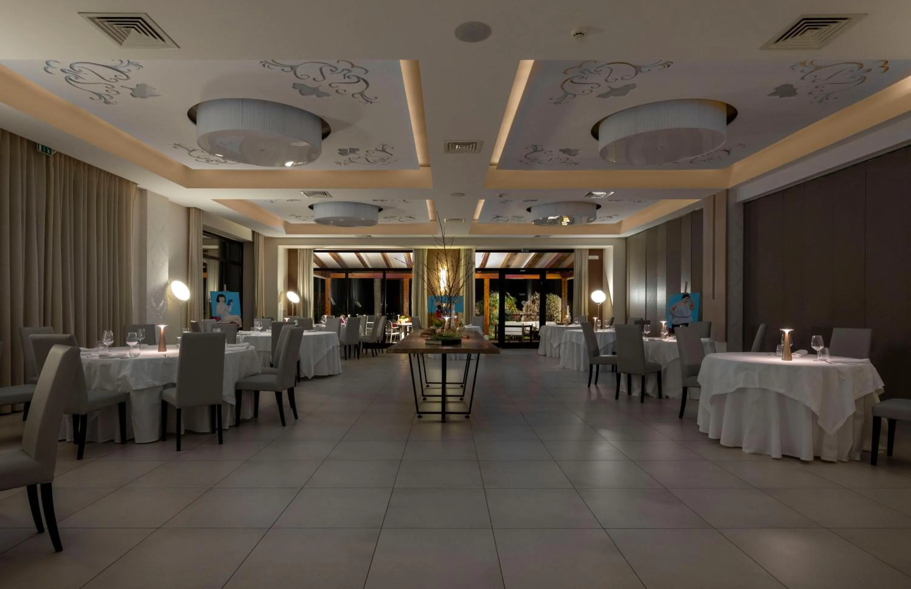 Restaurant/places to eat in Il Castagneto Hotel