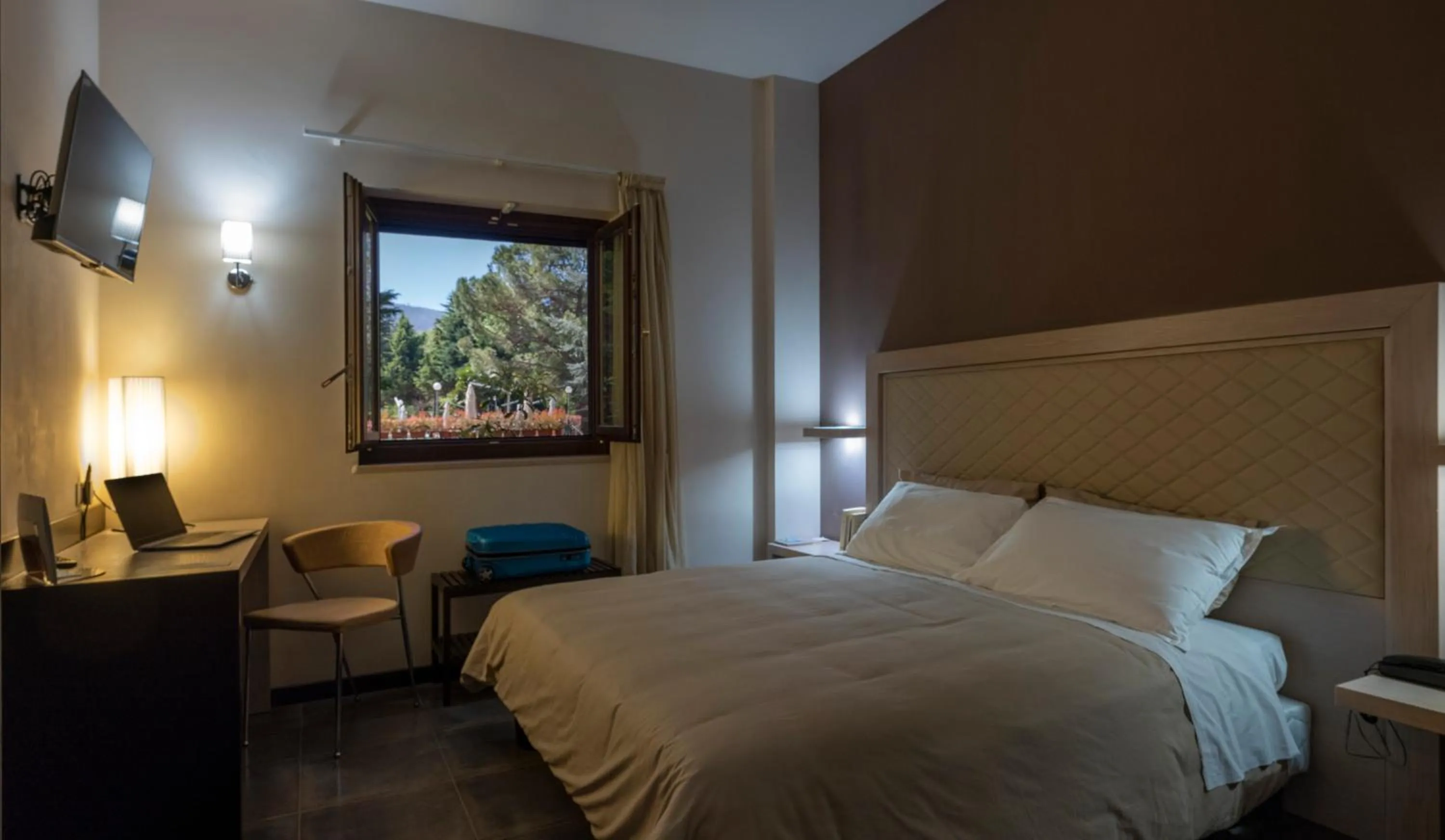 Bed in Il Castagneto Hotel