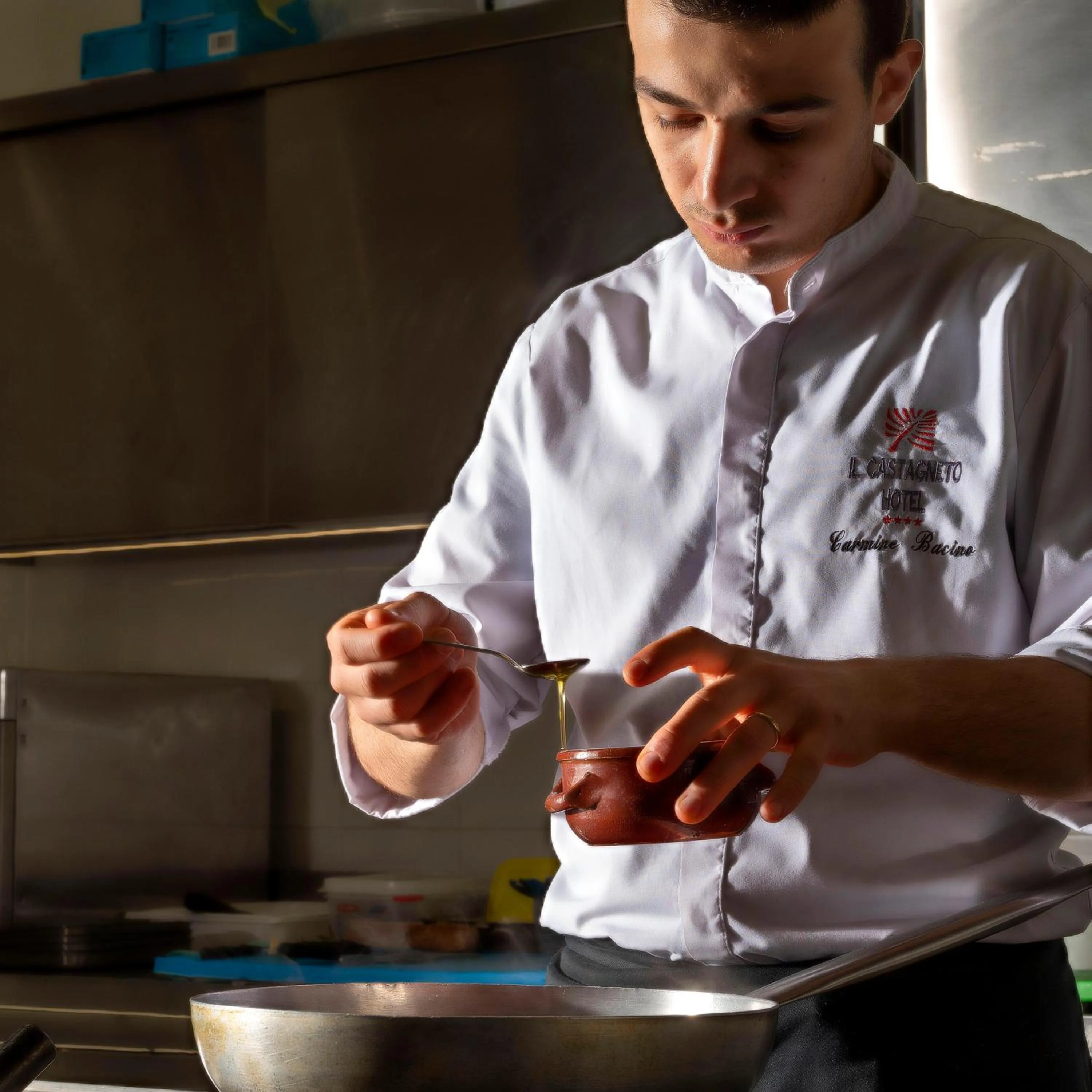 Food close-up in Il Castagneto Hotel