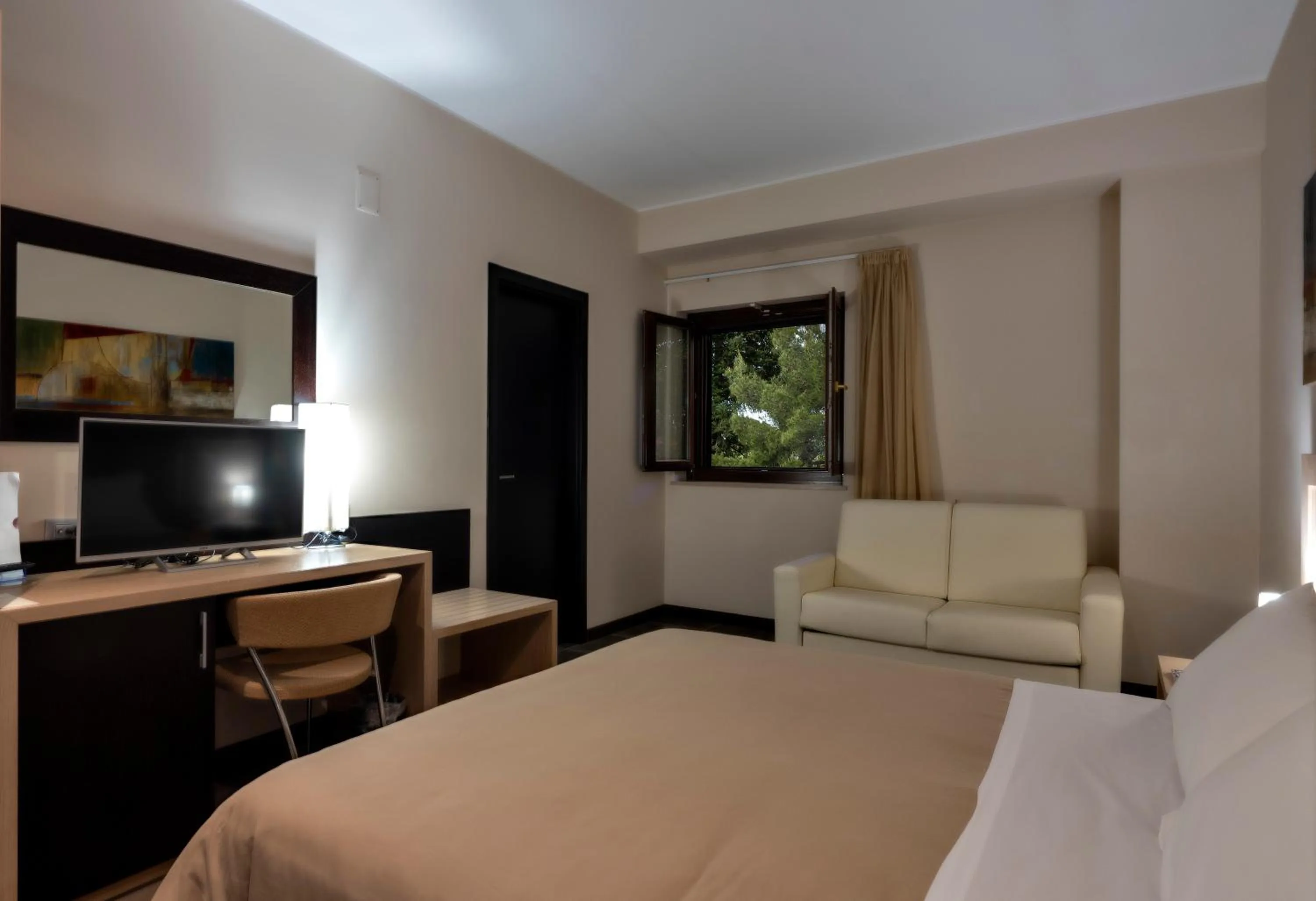 Bed in Il Castagneto Hotel