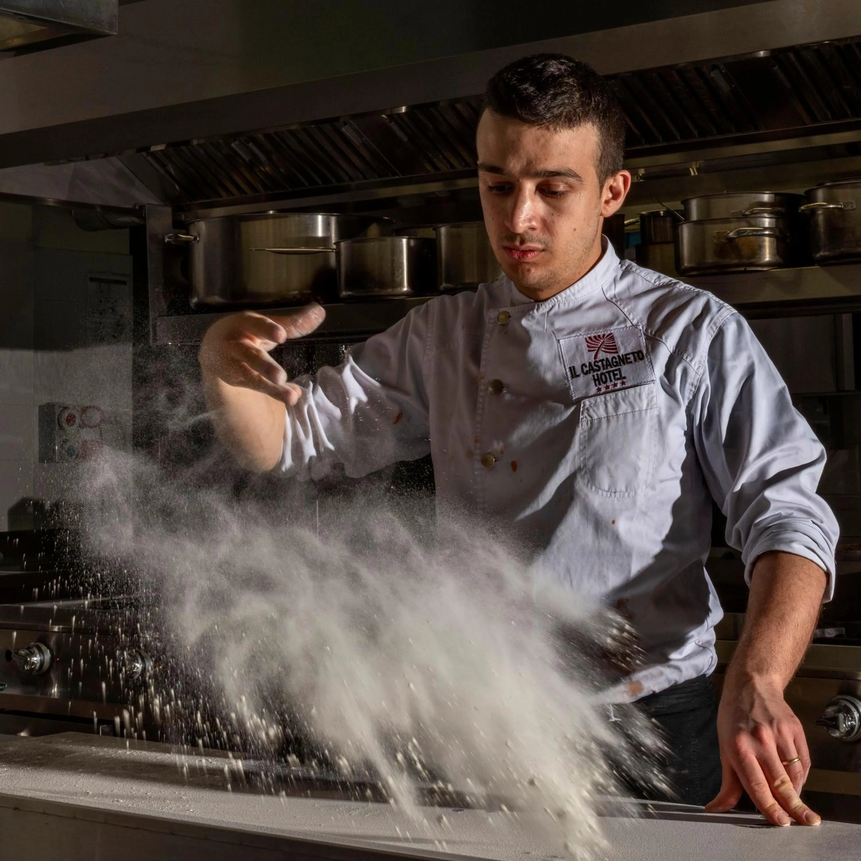 Food close-up in Il Castagneto Hotel