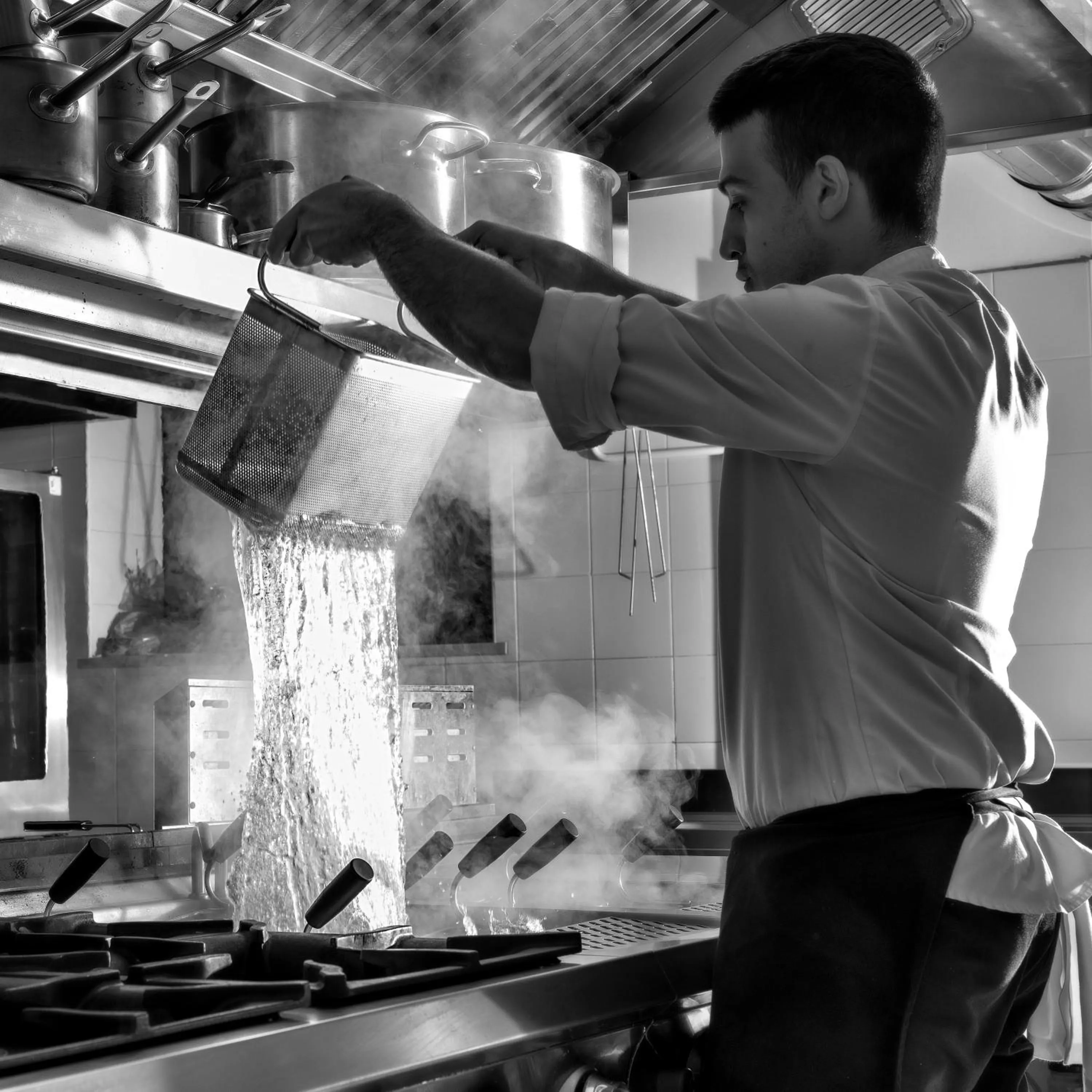 Kitchen or kitchenette in Il Castagneto Hotel